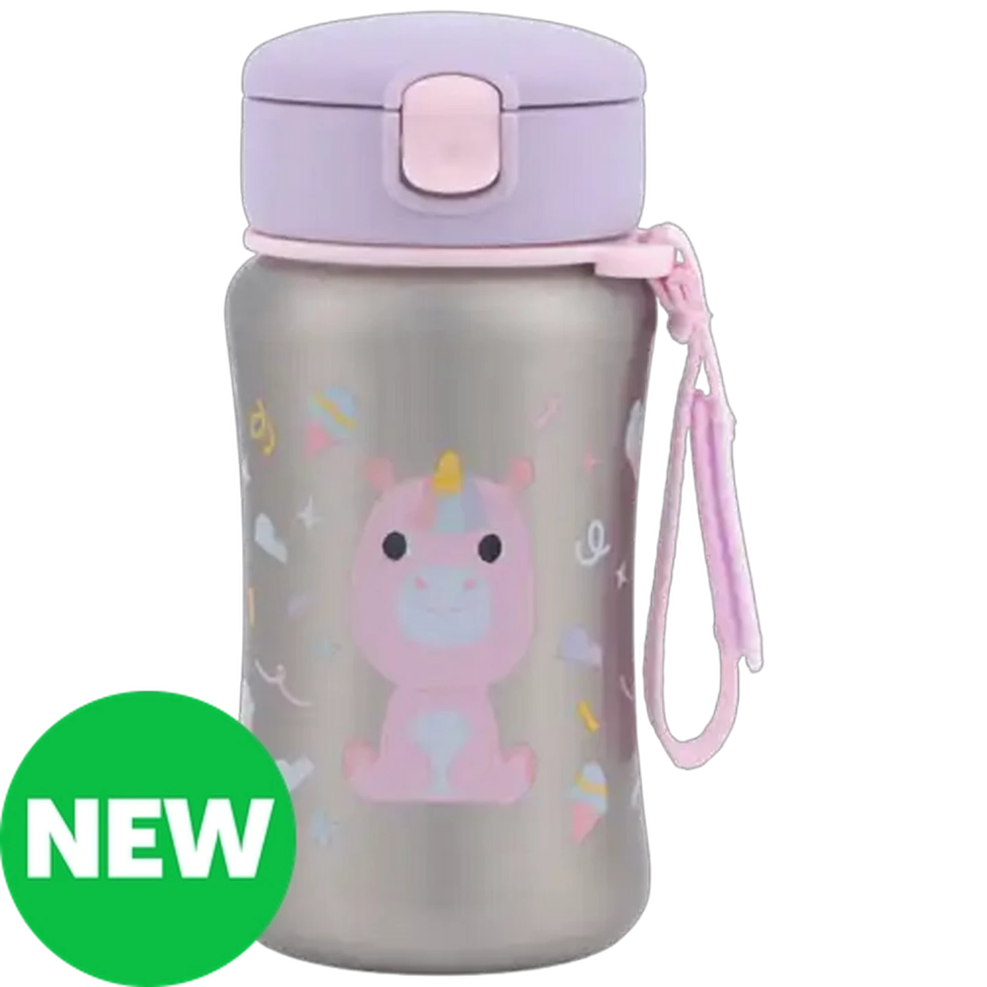 Image of Skip Hop Zoo Unicorn Besties Stainless Steel Sipper Cup 12 Months +