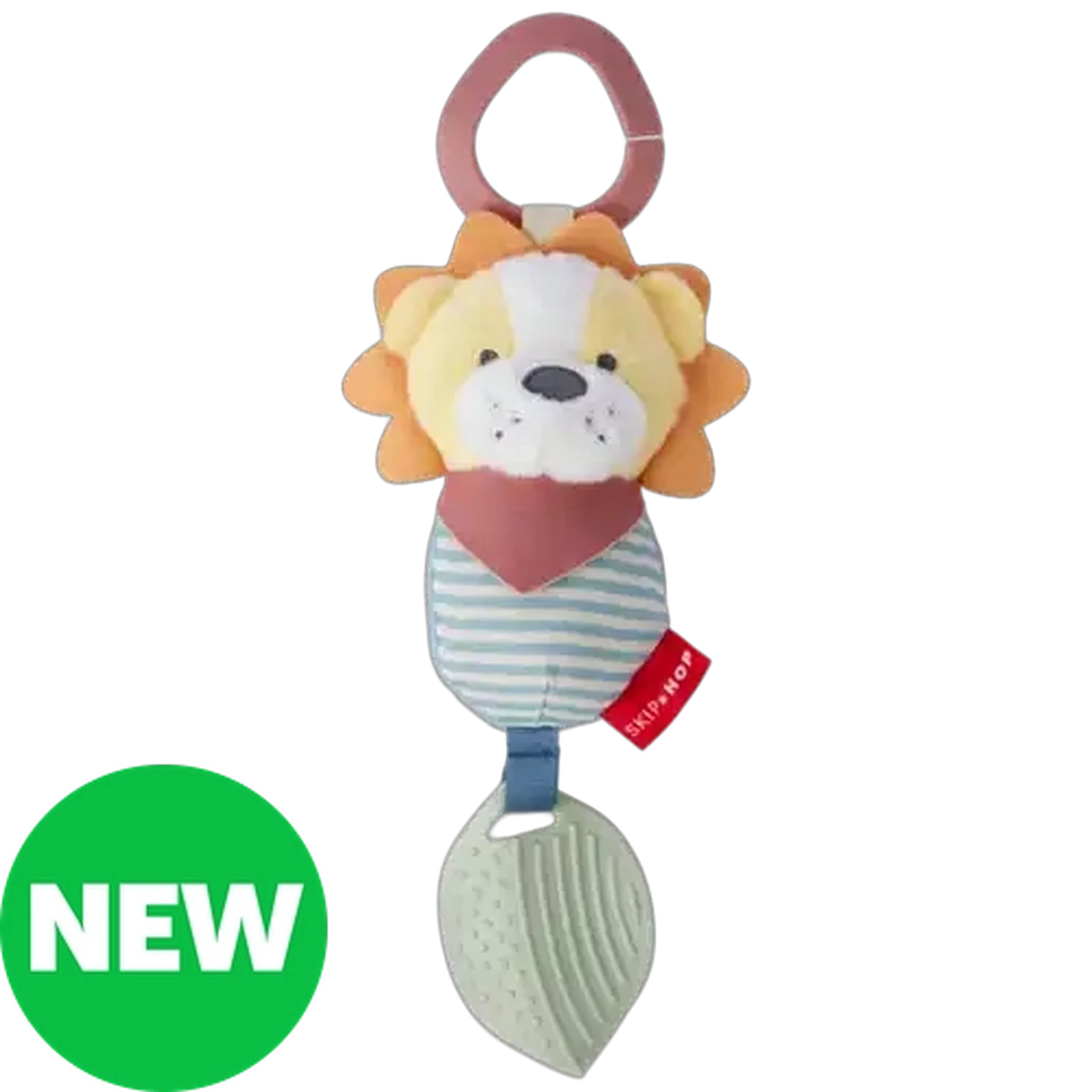 Image of Skip Hop Chime And Teethe Lion Toy 0 Months +
