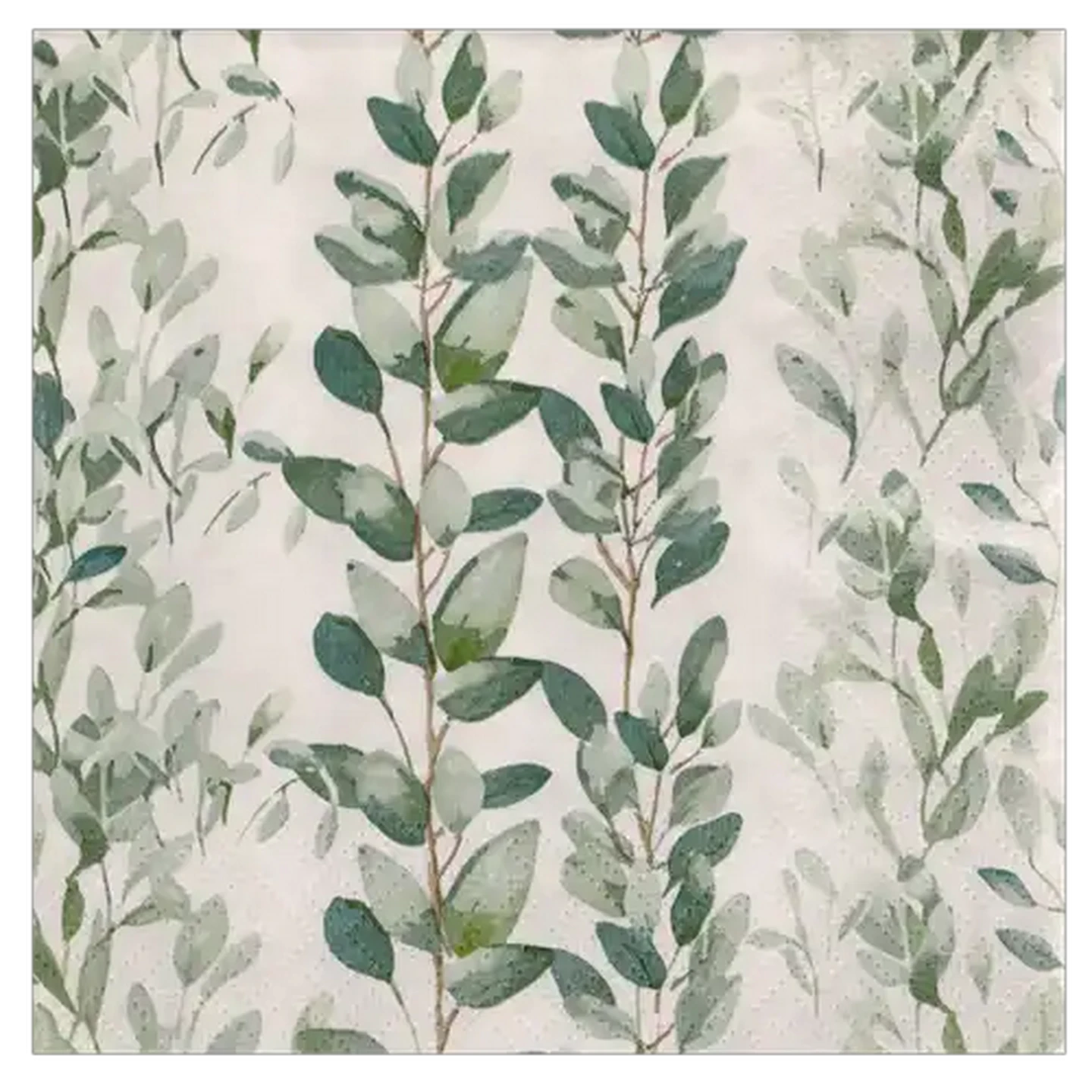 Image of Avant Garde Soft Green Paper Napkins 3-Ply 33 x 33cm 20-Pack