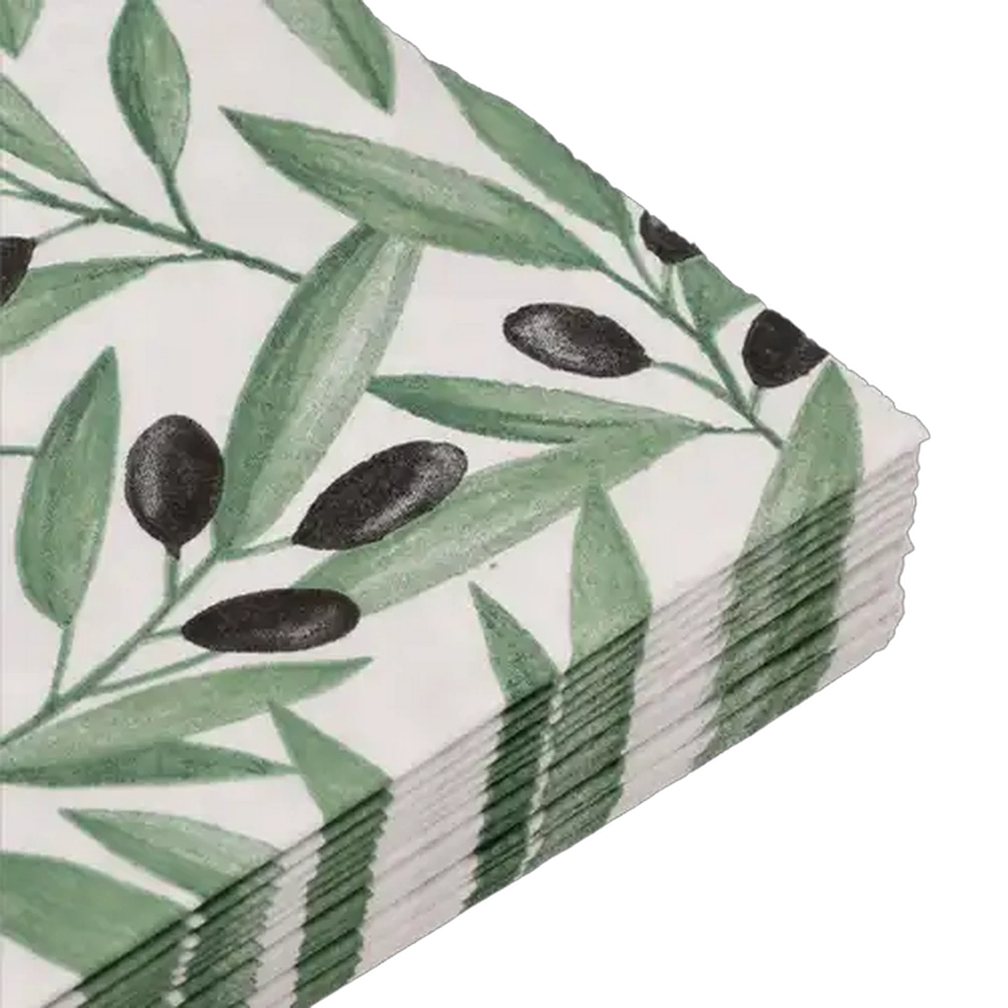 Image of Atelier Olive Grove Paper Napkins 3-Ply 33 x 33cm 20-Pack