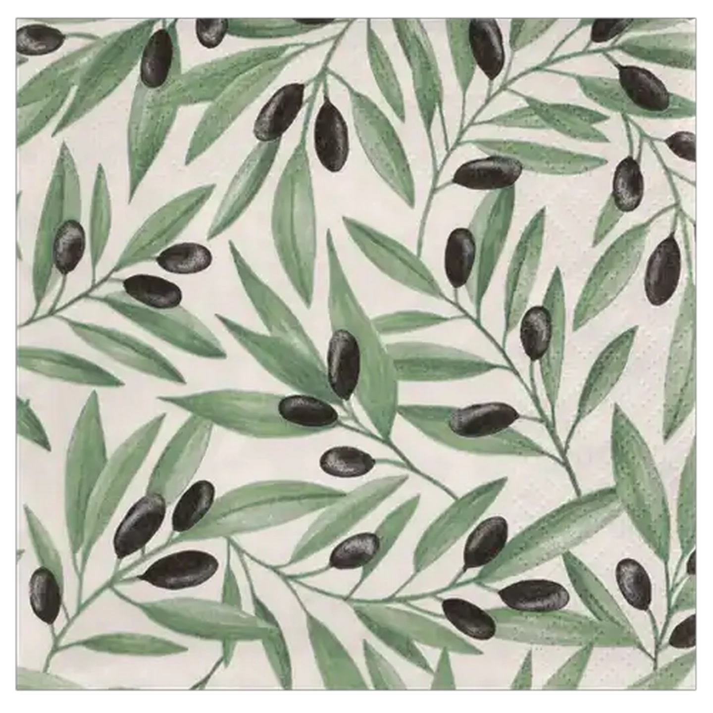 Image of Atelier Olive Grove Paper Napkins 3-Ply 33 x 33cm 20-Pack