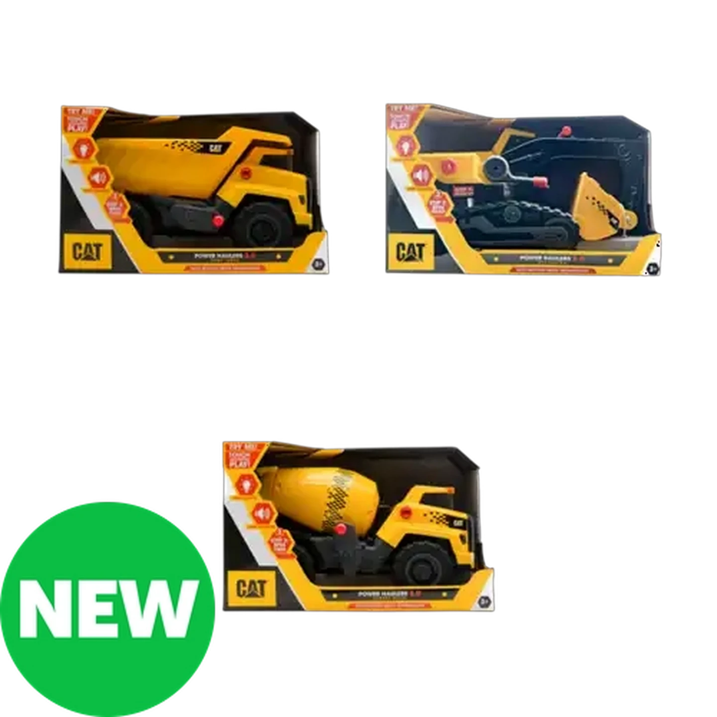 Image of CAT Power Haulers 2.0 Vehicle (Type May Vary)