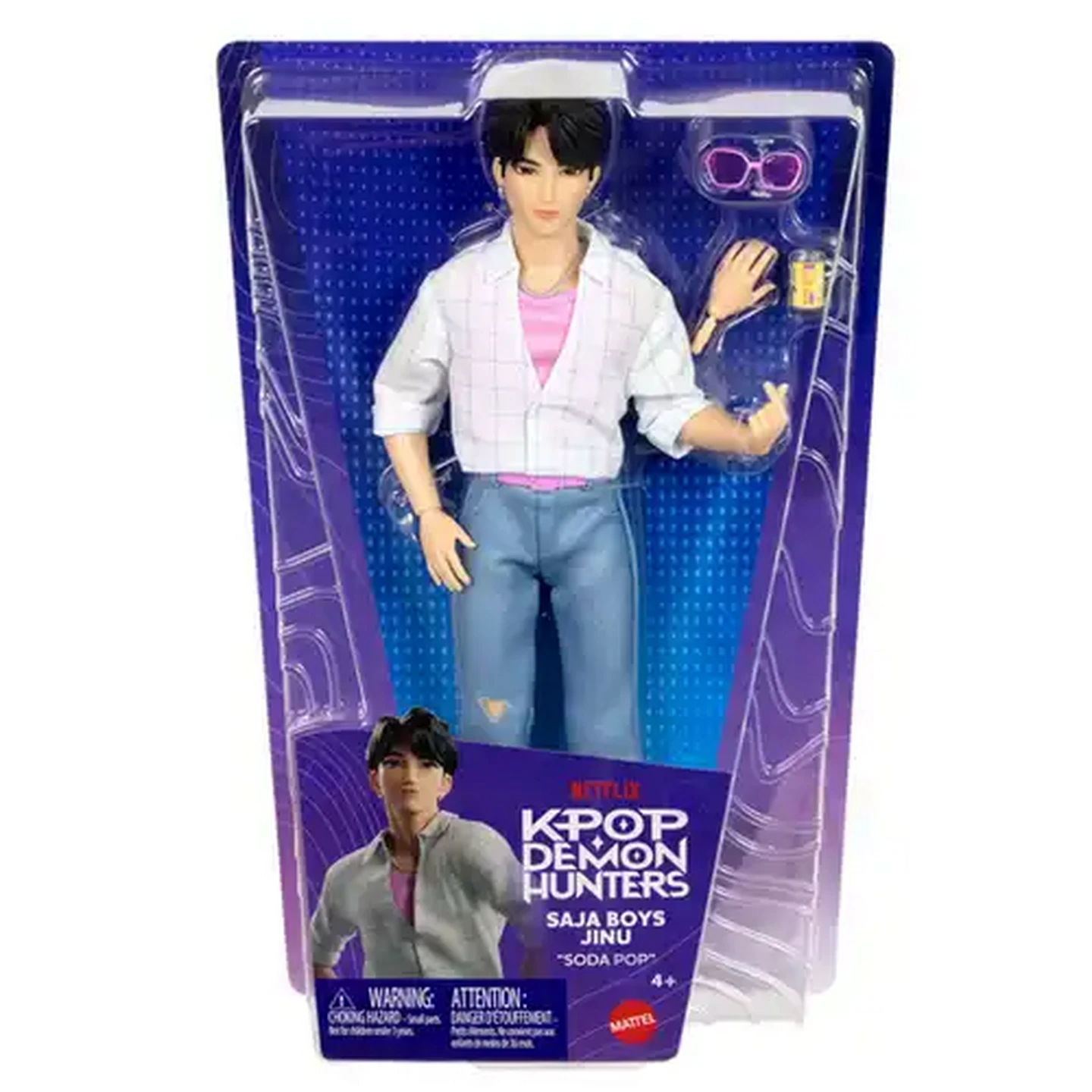 Image of KPop Demon Hunters Saja Boys Jinu Fashion Doll