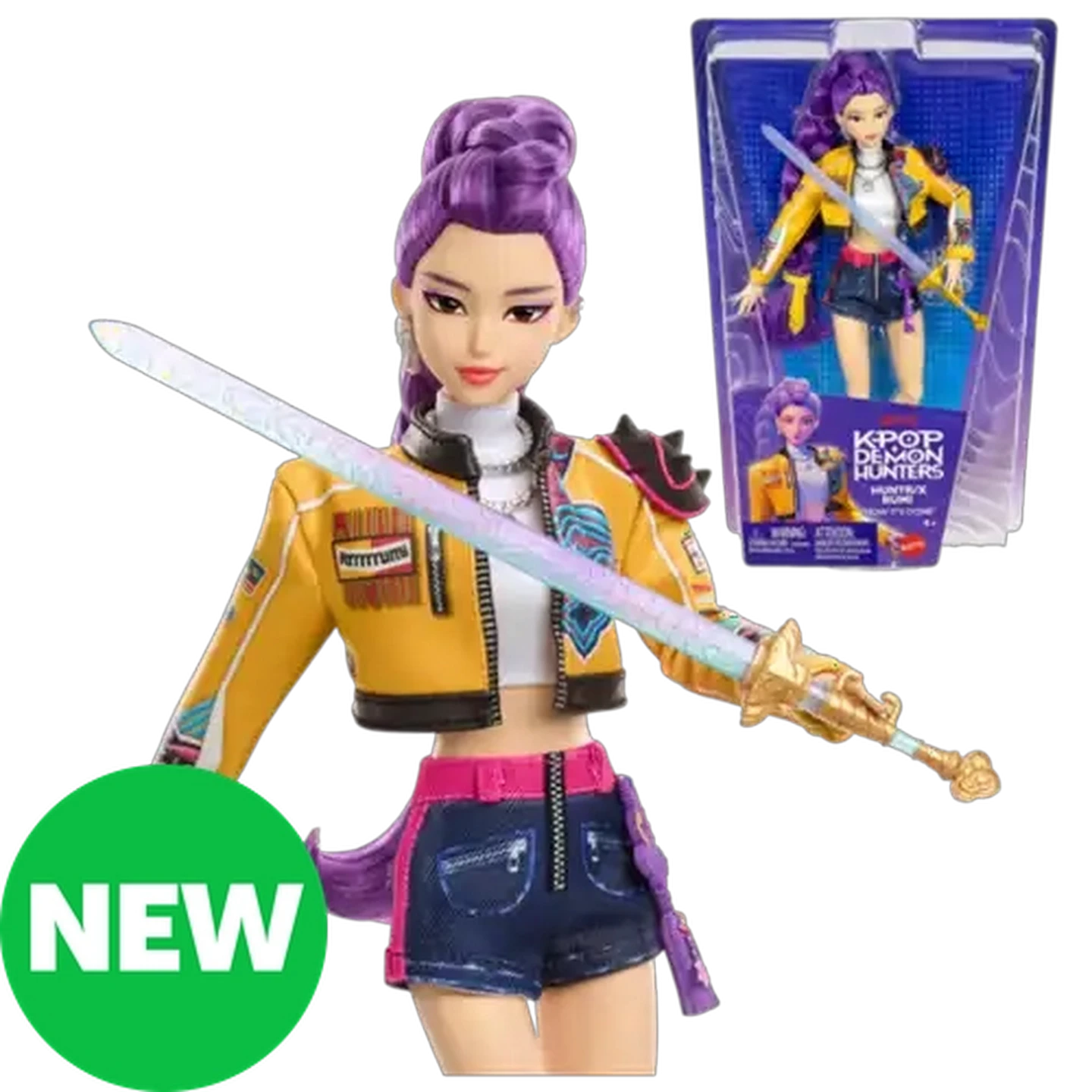 Image of KPop Demon Hunters HUNTR/X Rumi "How It's Done" Fashion Doll