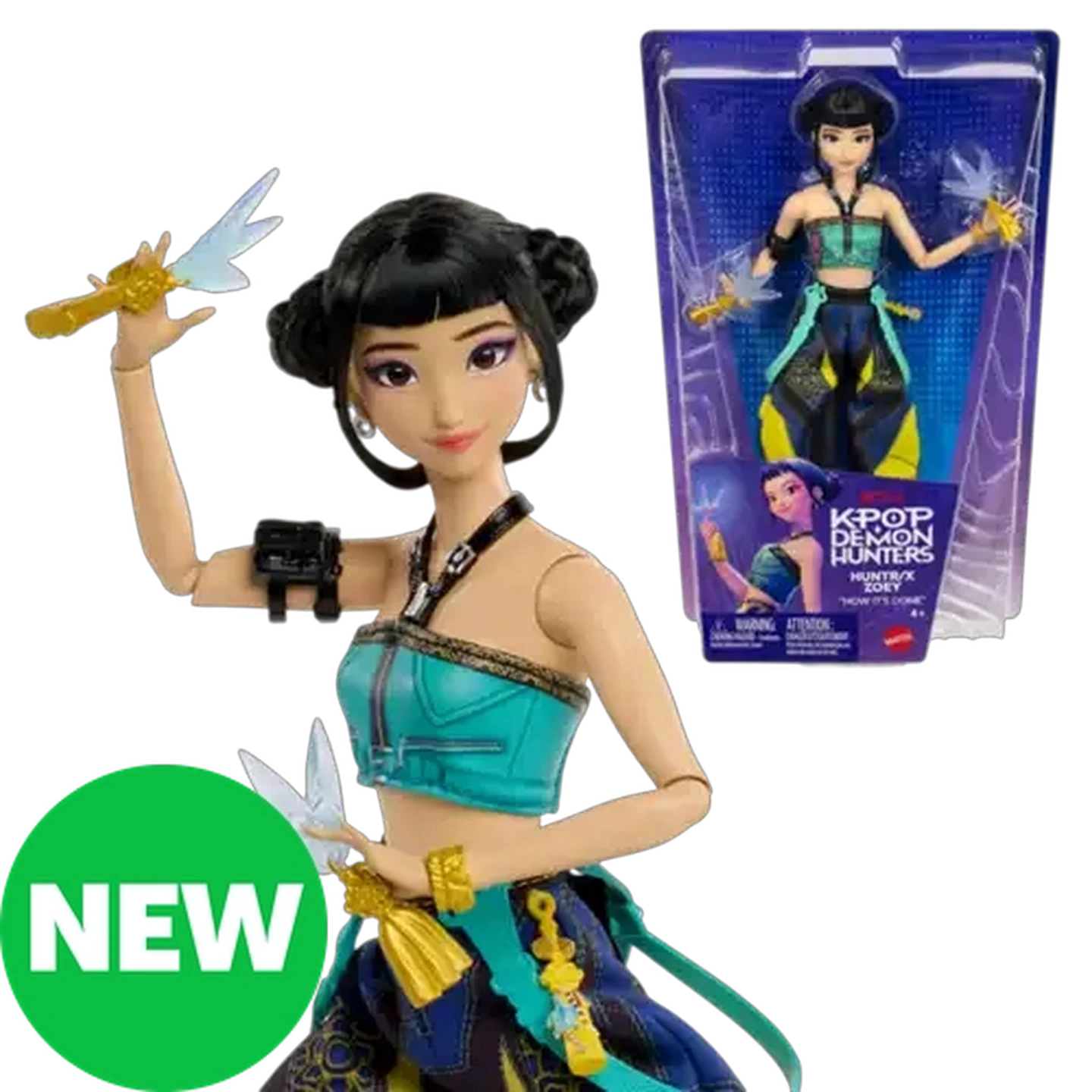 Image of KPop Demon Hunters HUNTR/X Zoey Fashion Doll
