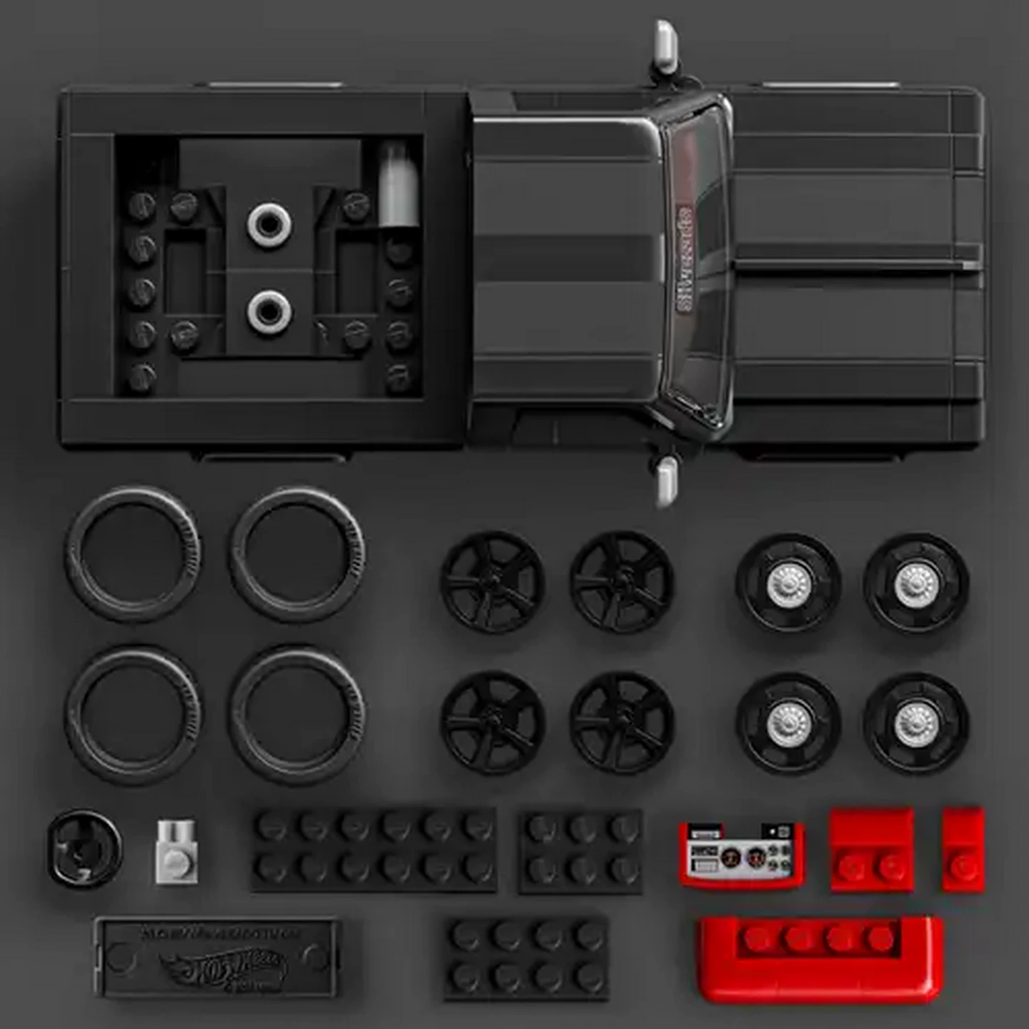 Image of Brick Shop Hot Wheels Elite Series Building Set - ’83 Chevy Silverado