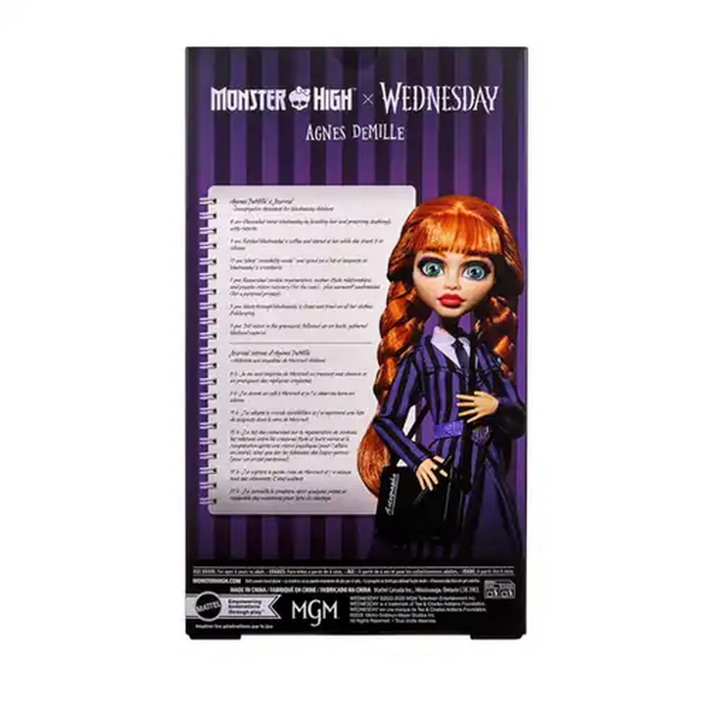 Image of ​Monster High x Wednesday - Agnes DeMille Collectible Doll