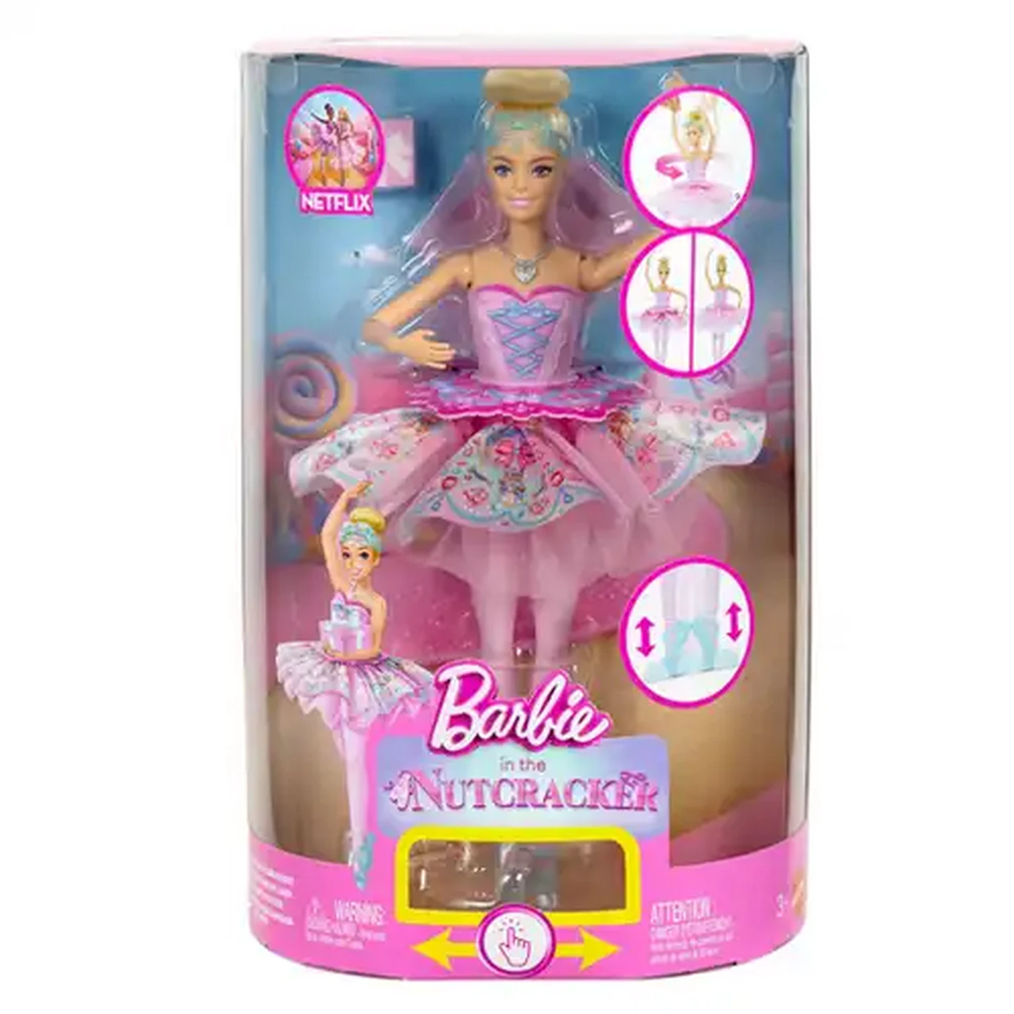 Image of ​Barbie in the Nutcracker Clara Doll with Transformation Feature