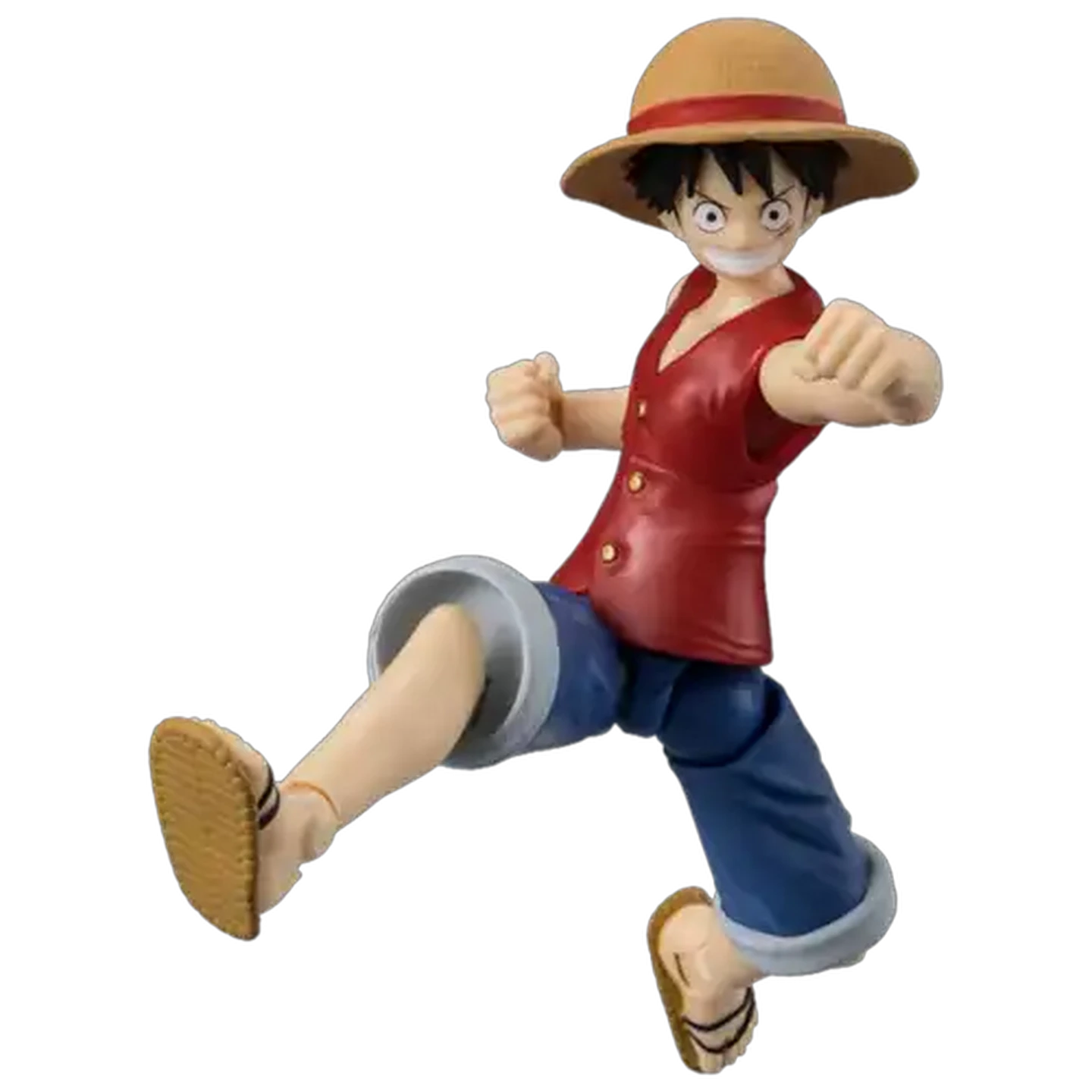 Image of One Piece Monkey D Luffy Figurine 12cm