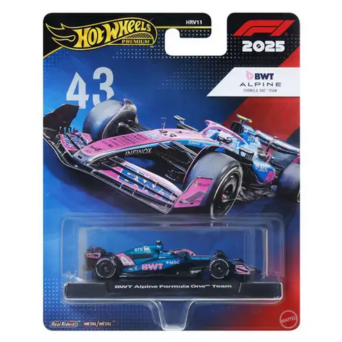 Image of Hot Wheels Formula One (F1) - Alpine (Colapinto)