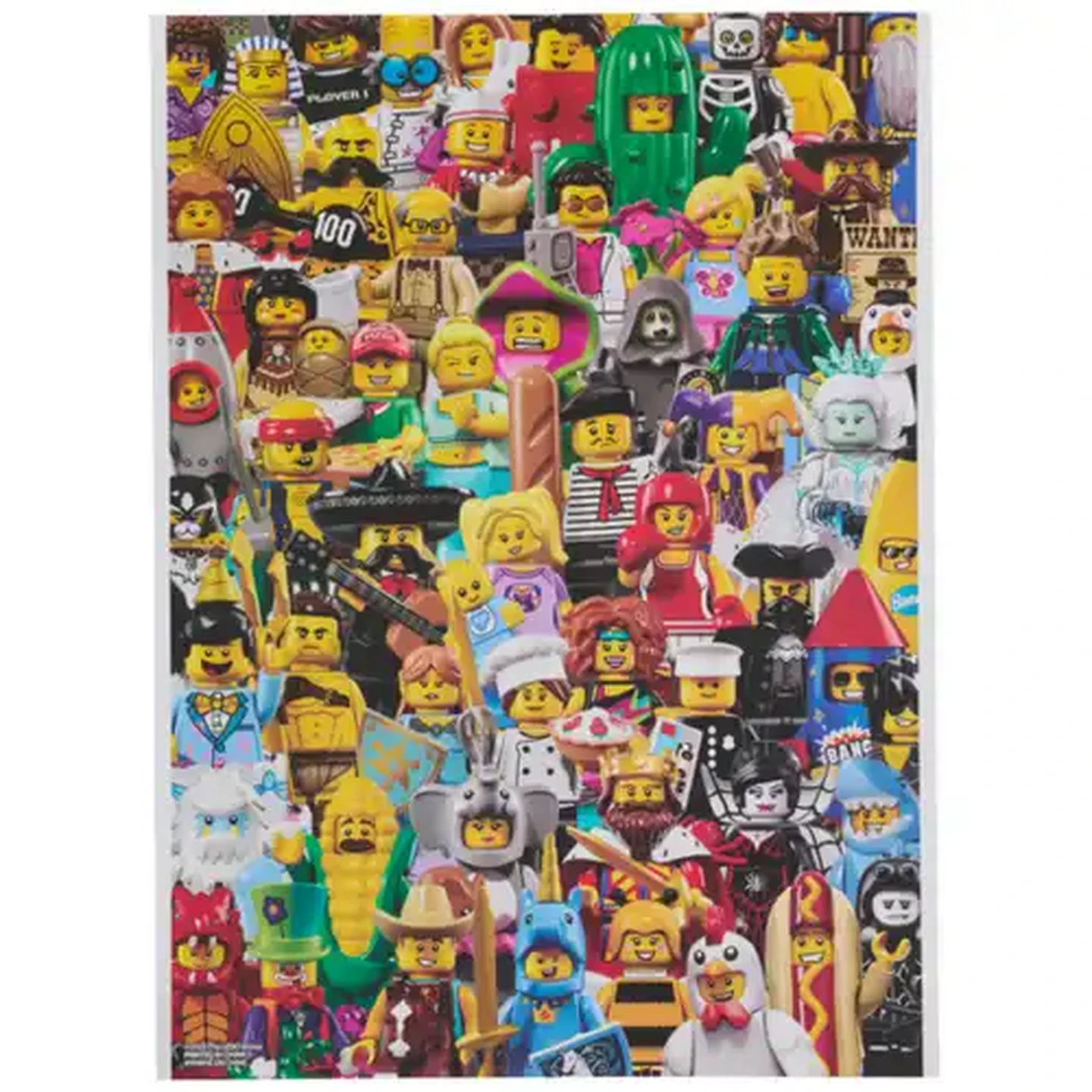 Image of LEGO Mini Figure Puzzle 500 Pieces