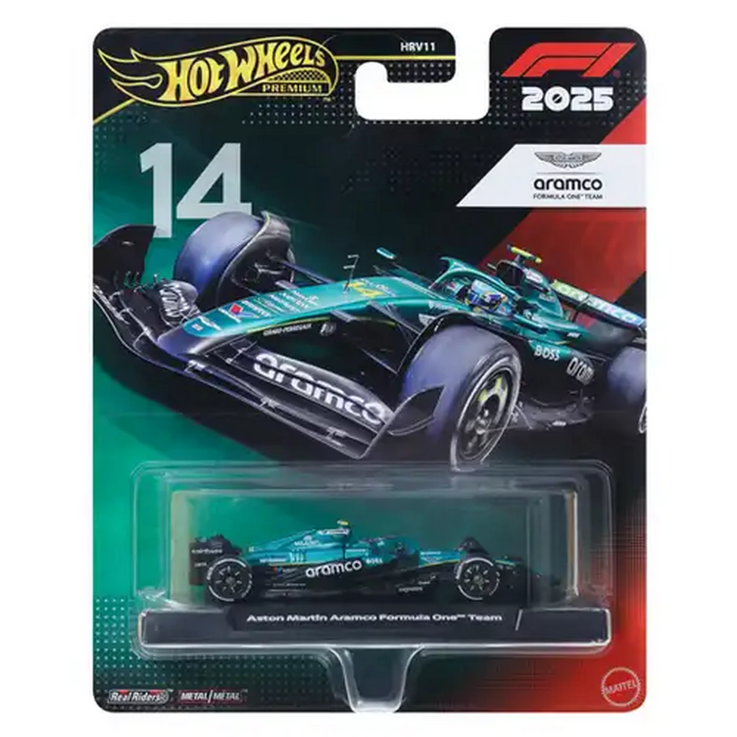 Image of Hot Wheels Formula One (F1) - Aston Martin (Alonso)