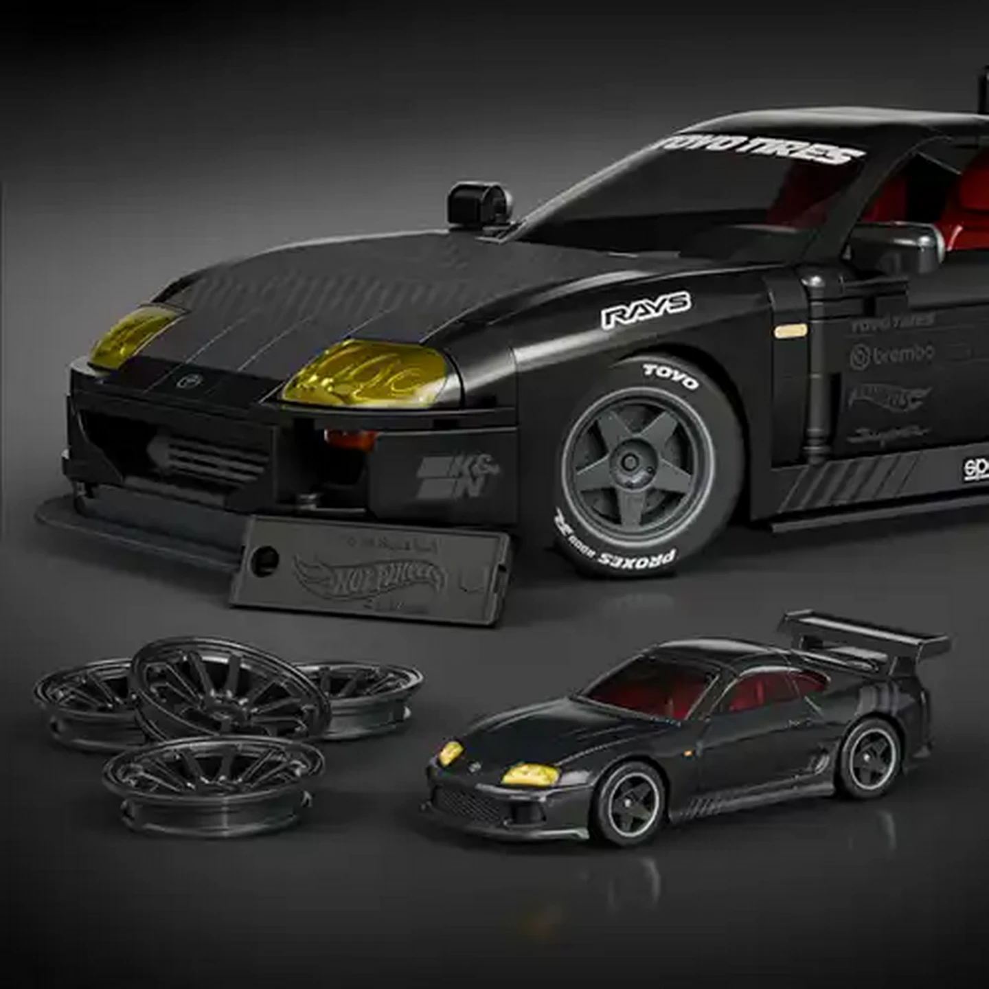 Image of Brick Shop Hot Wheels Elite Series Building Set - '94 Toyota Supra MKIV