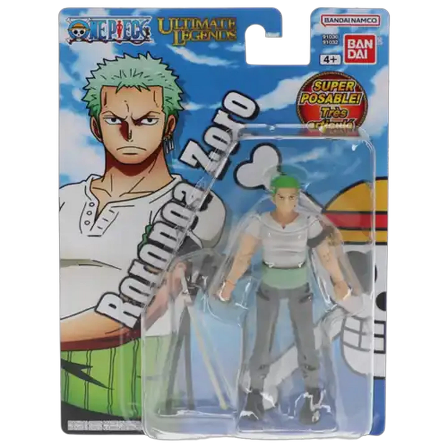 Image of One Piece Roronoa Zoro Figurine 12cm