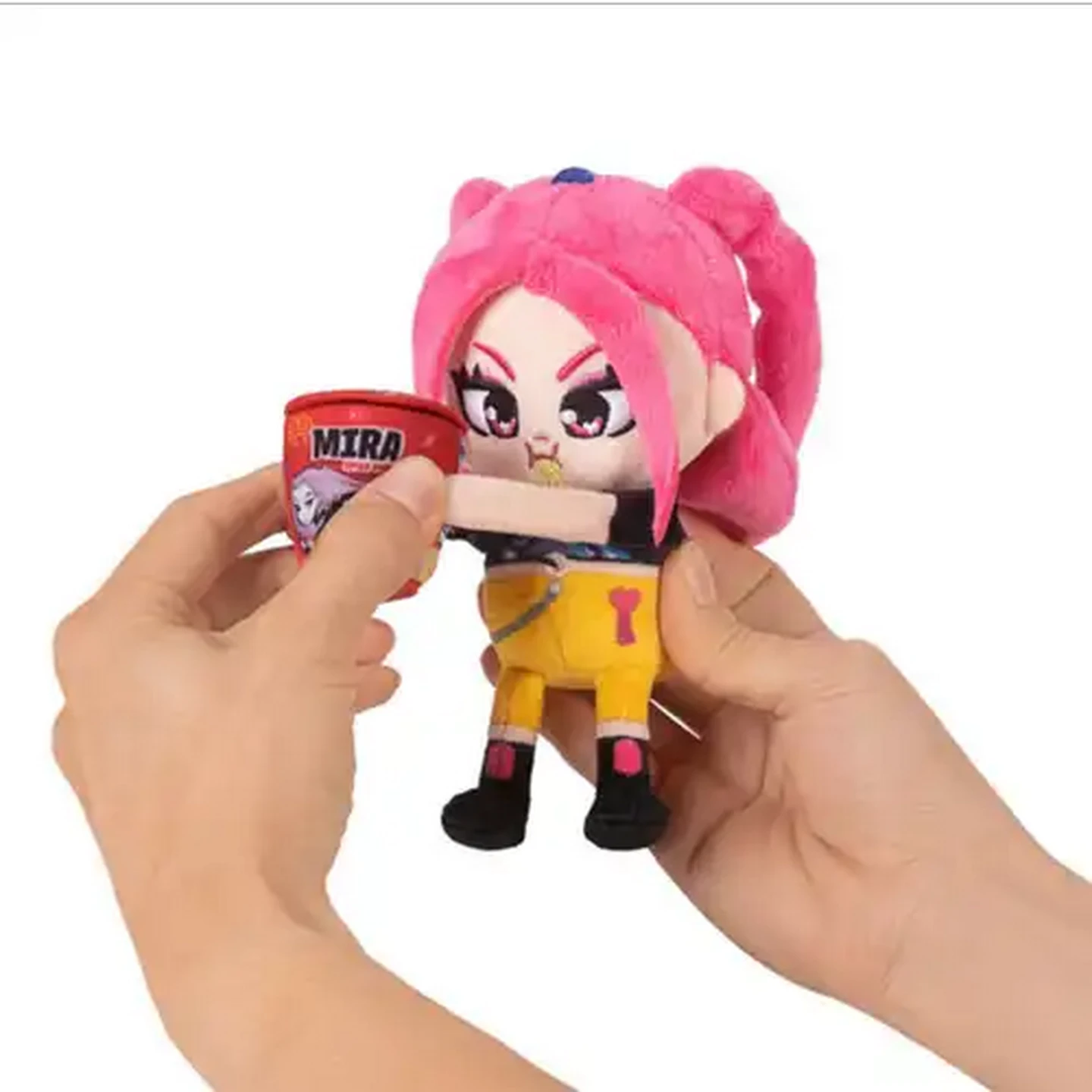 Image of Kpop Demon Hunters Clip On Plush 10cm (Type May Vary)