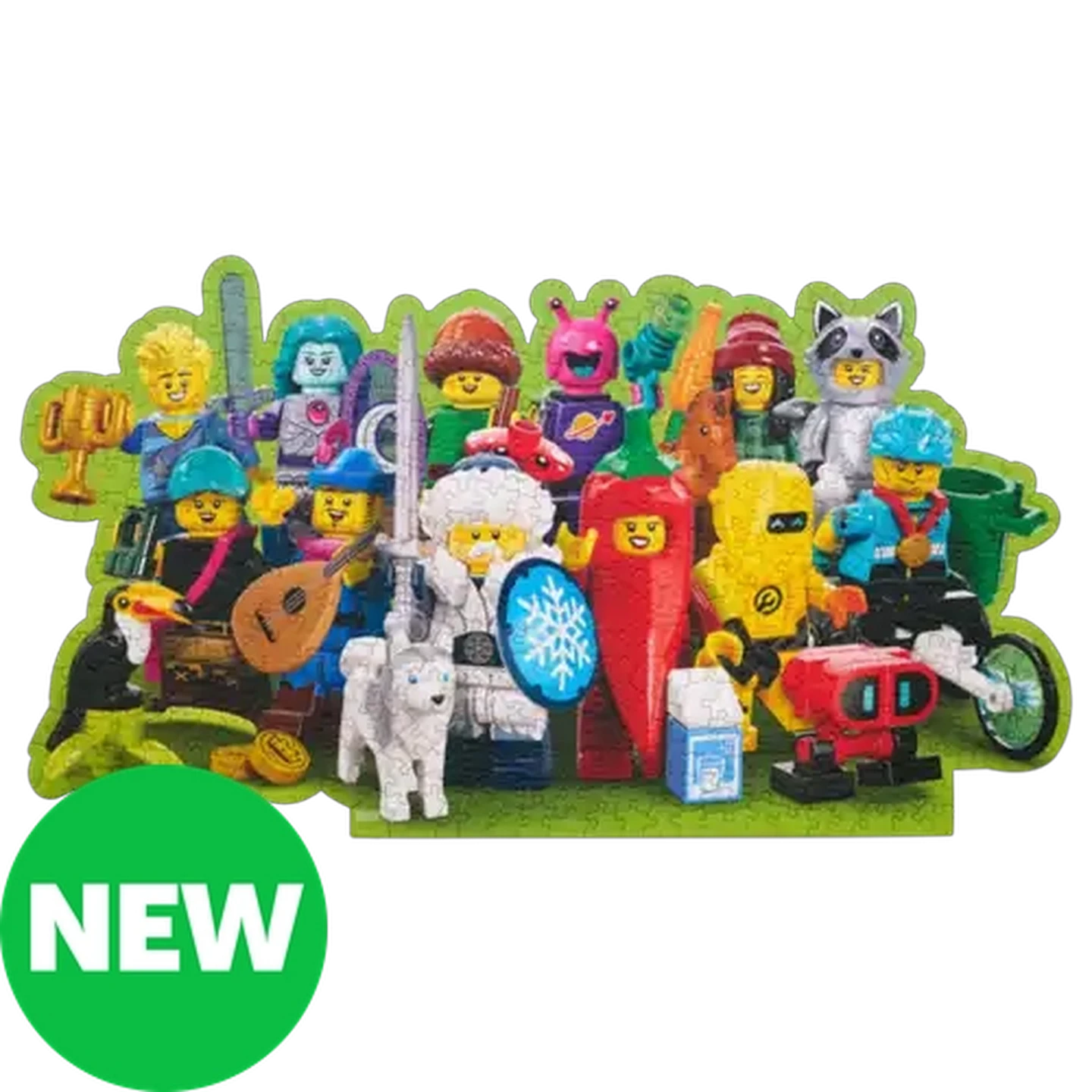 Image of LEGO Mini Figure Puzzle 500 Pieces