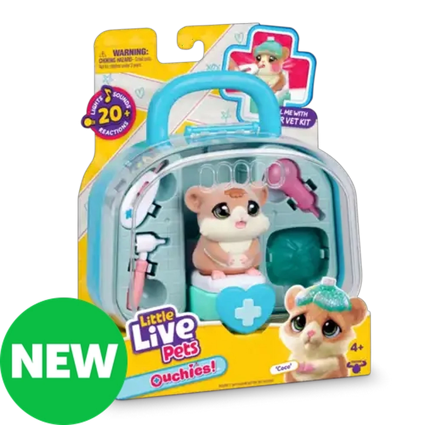 Image of Little Live Pets Ouchies Coco Hamster