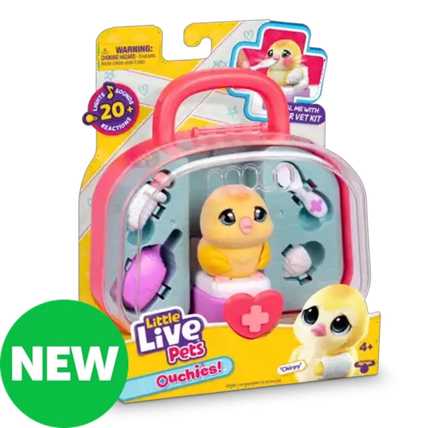 Image of Little Live Pets Ouchies Chirpy Chick