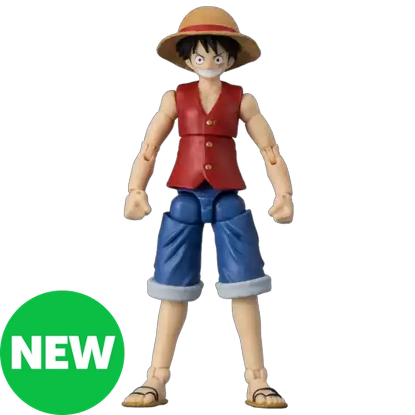 Image of One Piece Monkey D Luffy Figurine 12cm