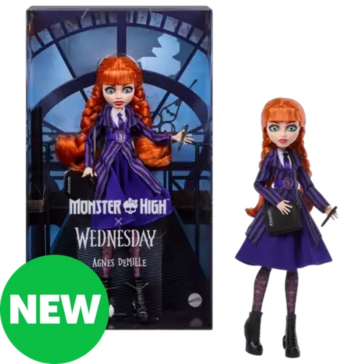 Image of ​Monster High x Wednesday - Agnes DeMille Collectible Doll