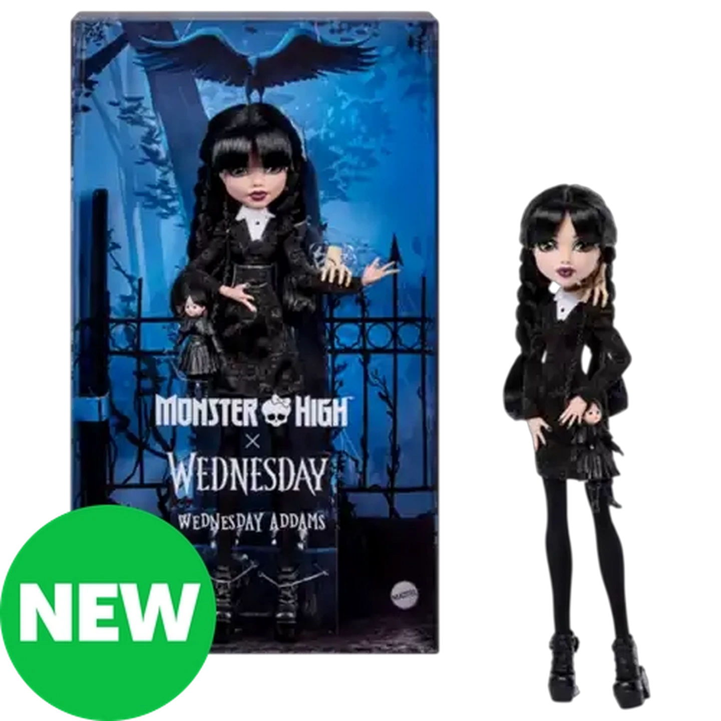 Image of ​Monster High x Wednesday - Wednesday Addams Collectible Doll