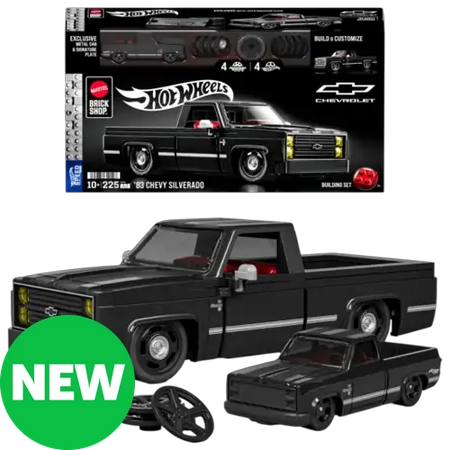 Image of Brick Shop Hot Wheels Elite Series Building Set - ’83 Chevy Silverado