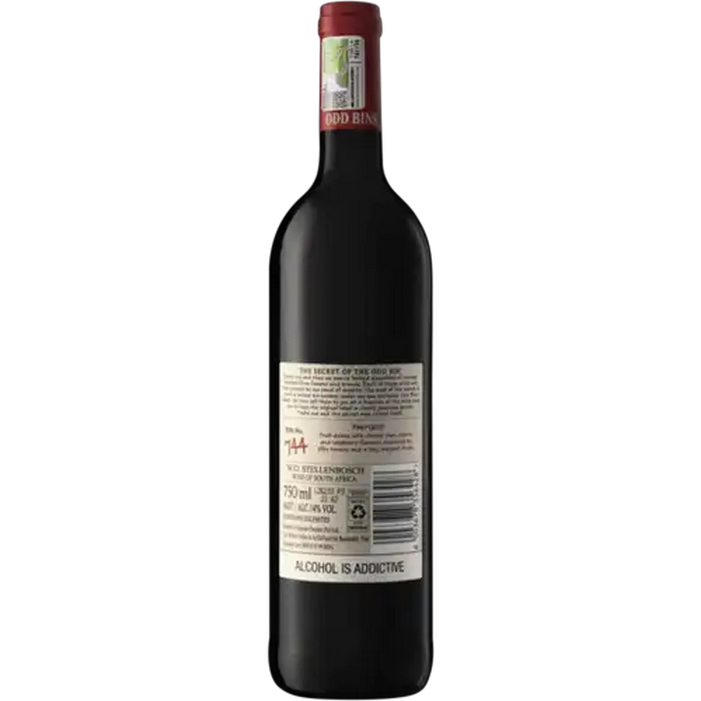 Image of Odd Bins 744 Pinotage Bottle 750ml 