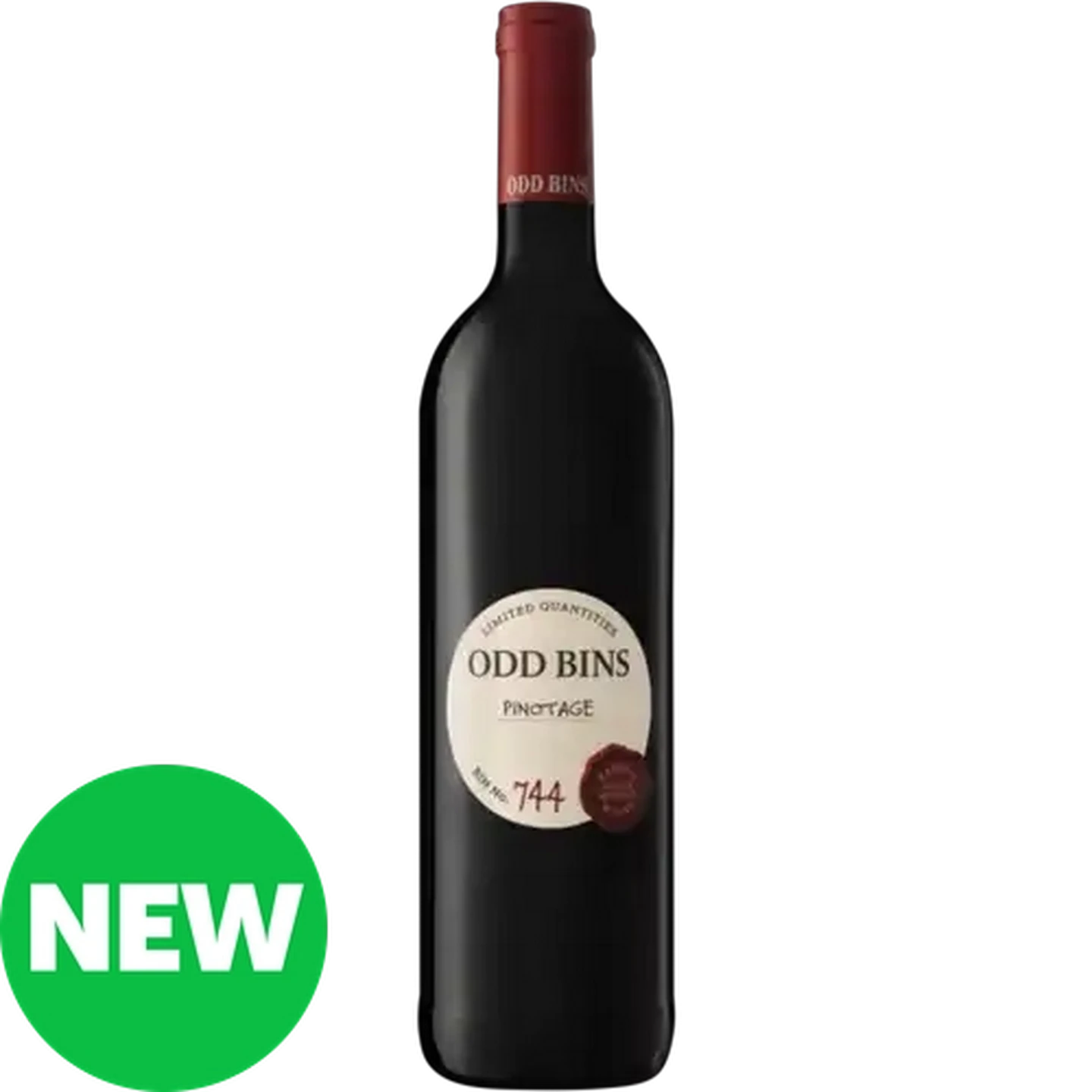 Image of Odd Bins 744 Pinotage Bottle 750ml 