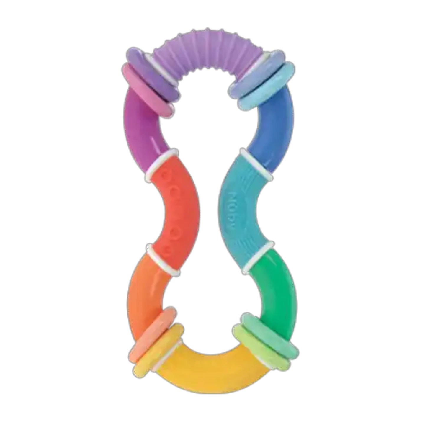 Image of Nuby Twist-A-Ring Teething Rattle 6 Months+