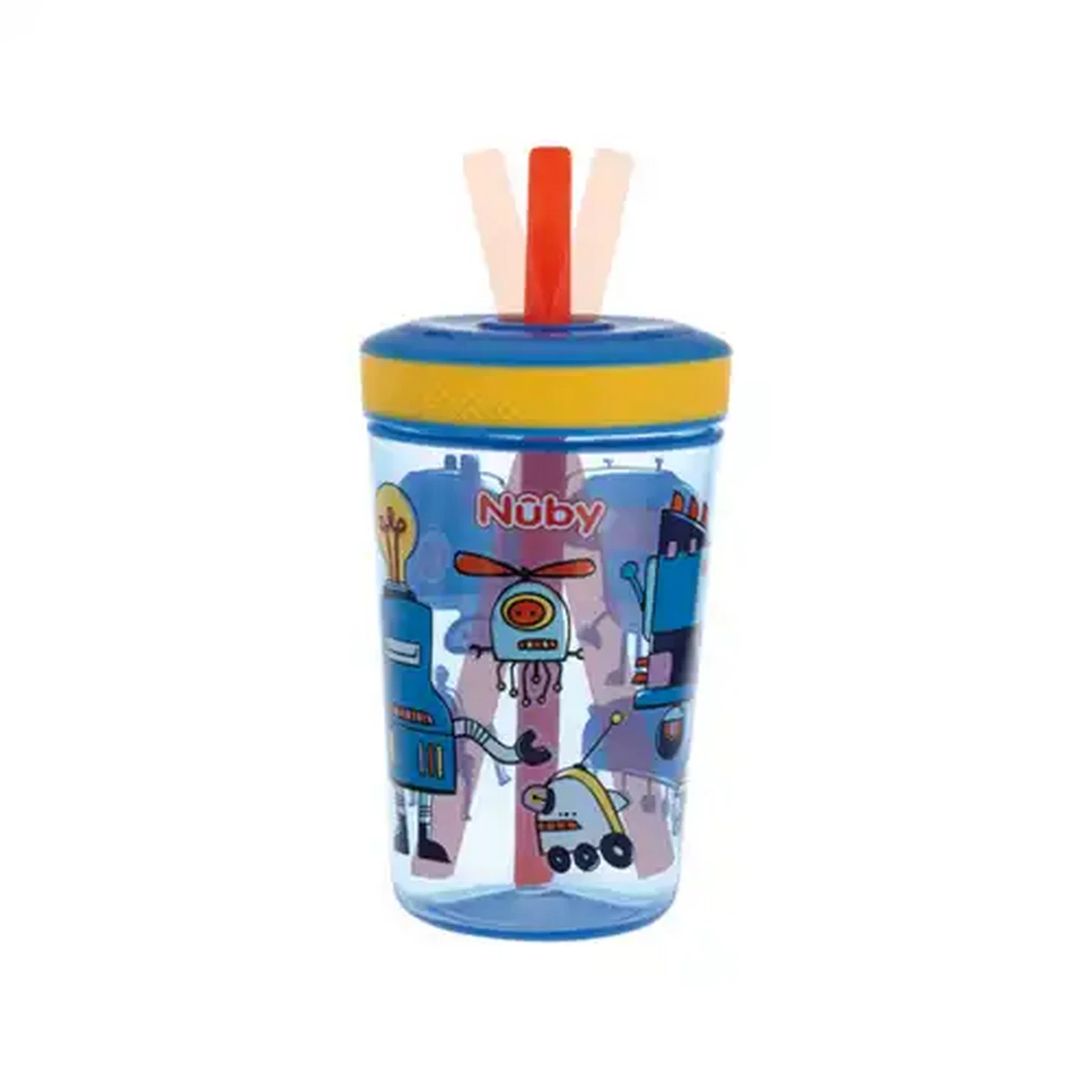 Image of Nuby Super Sipper Straw Cup 415ml Boy
