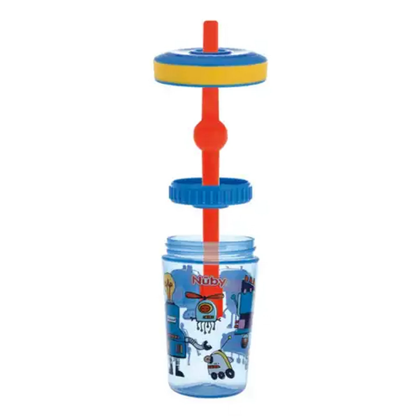 Image of Nuby Super Sipper Straw Cup 415ml Boy
