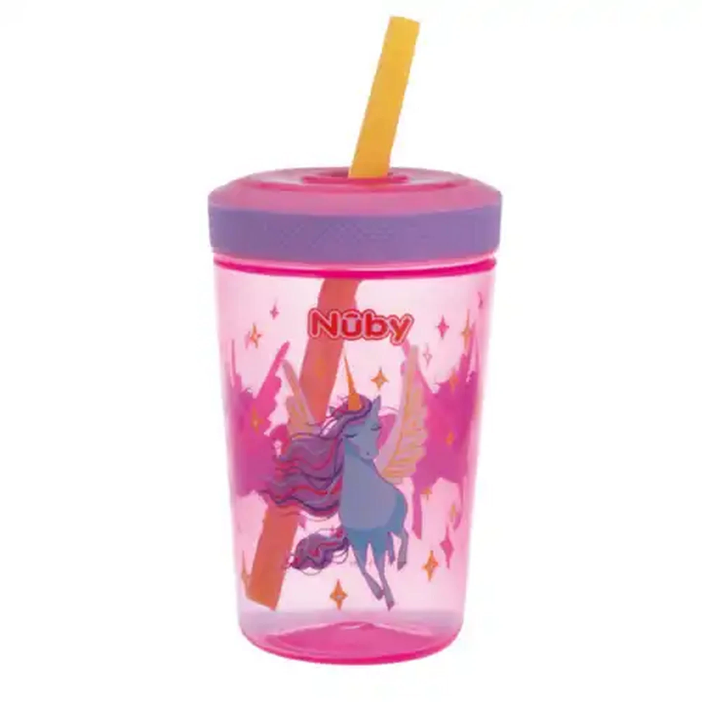 Image of Nuby Super Sipper Straw Cup 415ml Girl