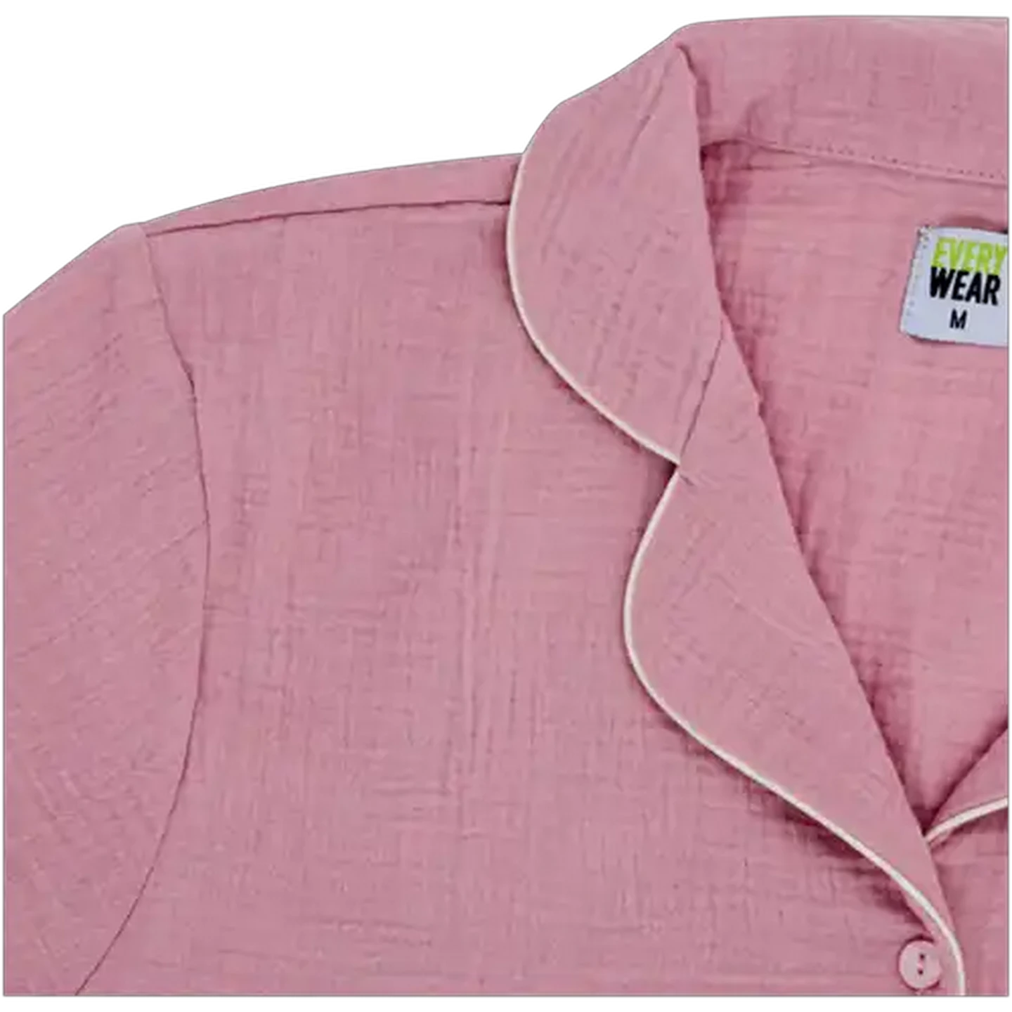 Image of Every Wear Cheese Cloth Sleepwear Set 2 Piece