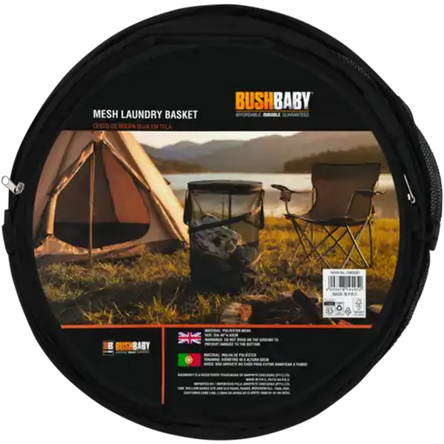 Image of Bush Baby Mesh Laundry Basket 