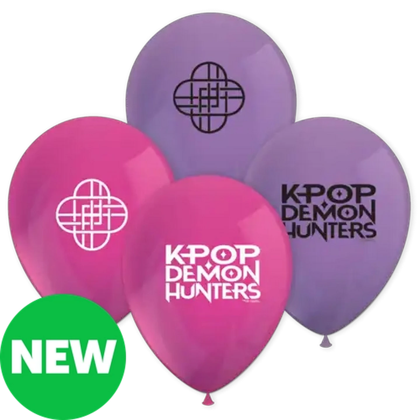 Image of Procos Pop Demon Hunters Printed Latex Balloons 8-Pack