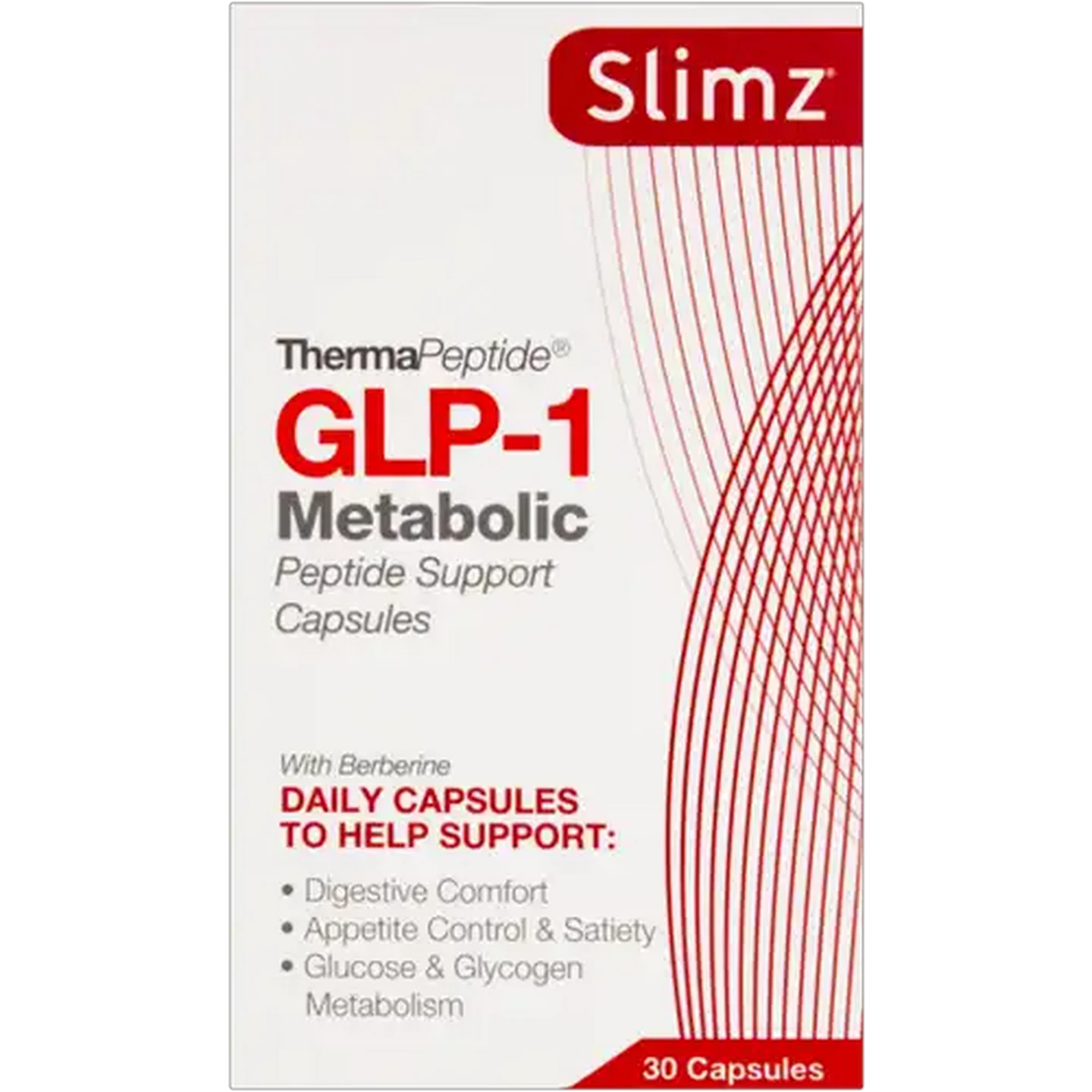 Image of Slimz GLP-1 ThermaPeptide Metabolic Peptide Support Capsules 30-Pack