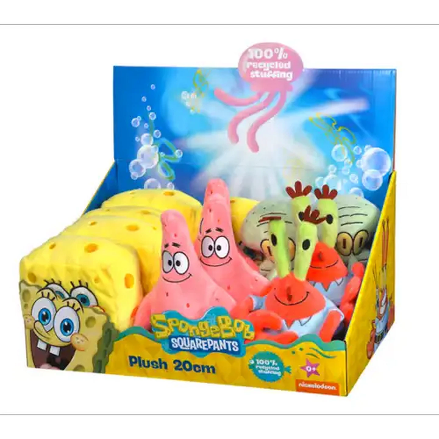 Image of Spongebob Squarepants Plush Toy 20cm (Type May Vary)