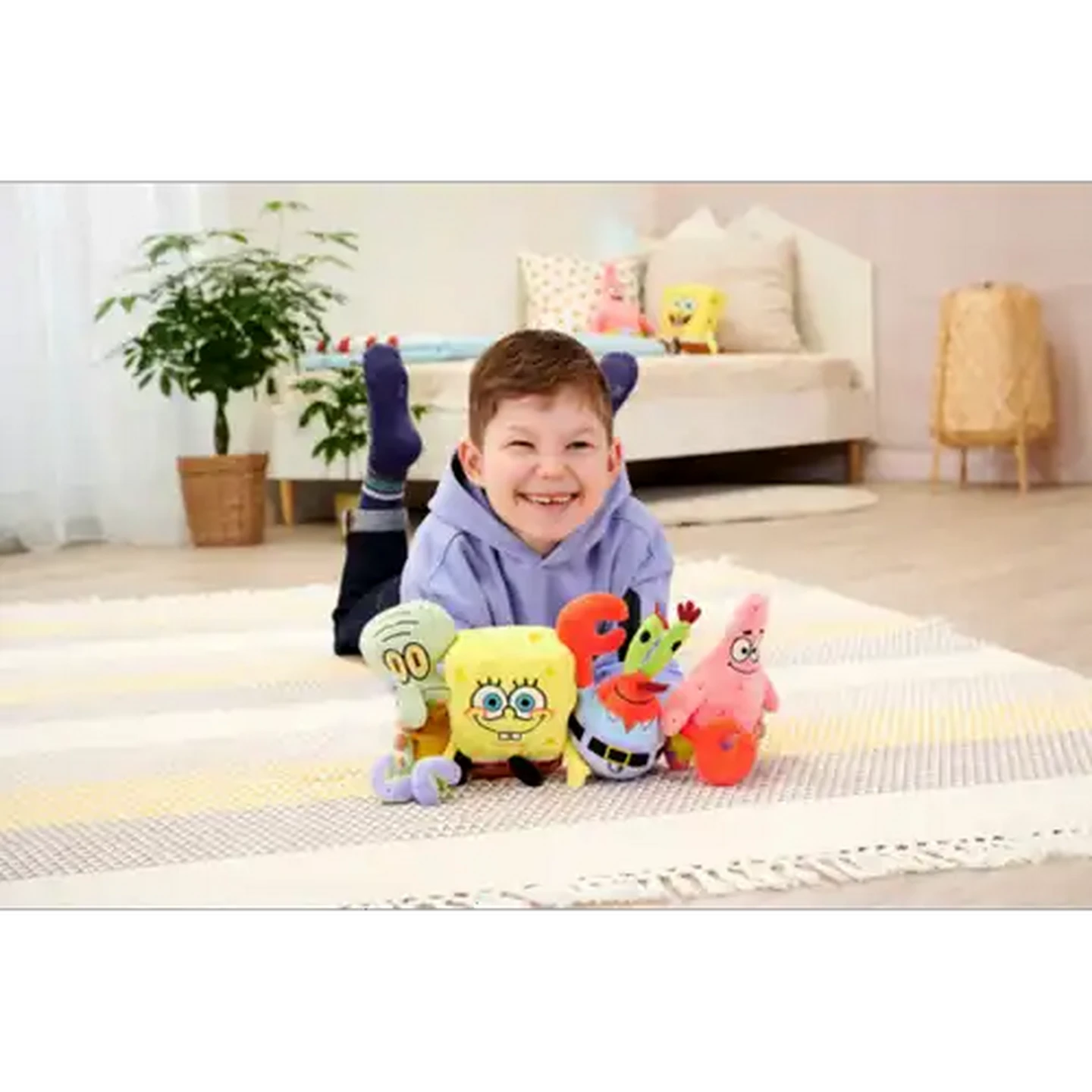 Image of Spongebob Squarepants Plush Toy 20cm (Type May Vary)