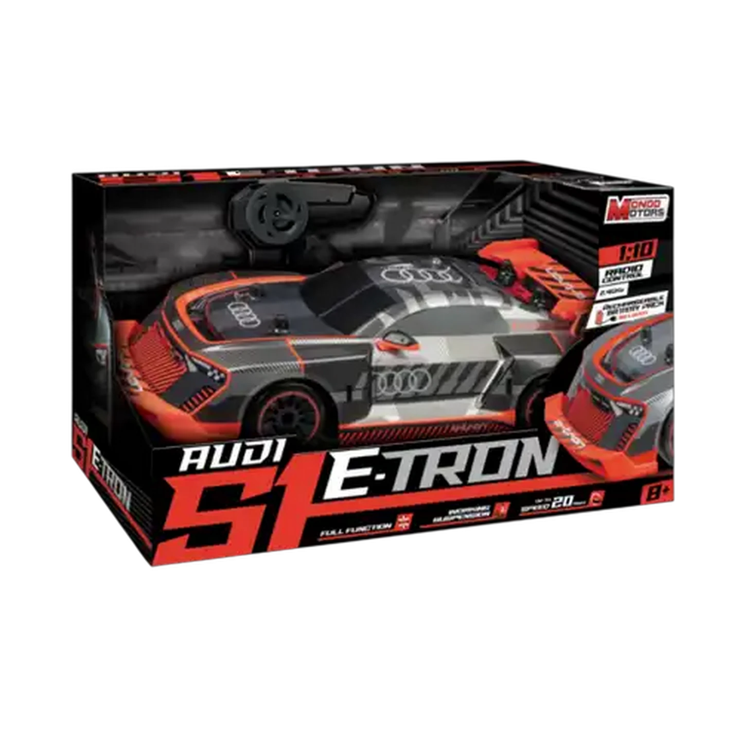 Image of Mondo Motors Audi S1 E-Tron Remote Control Car 1:10 Scale