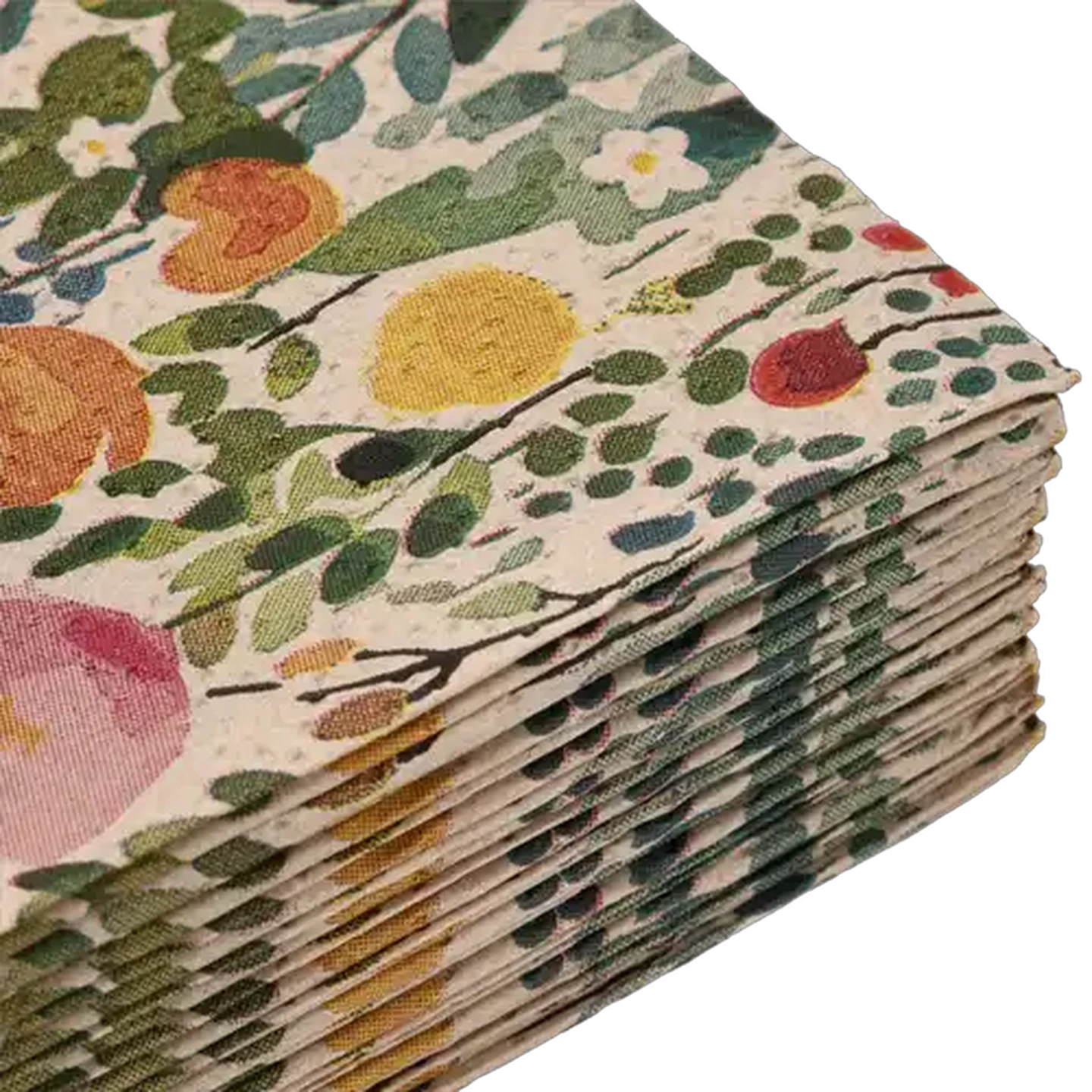 Image of By Nature Water Garden Paper Napkins 3-Ply 33 x 33cm 20-Pack