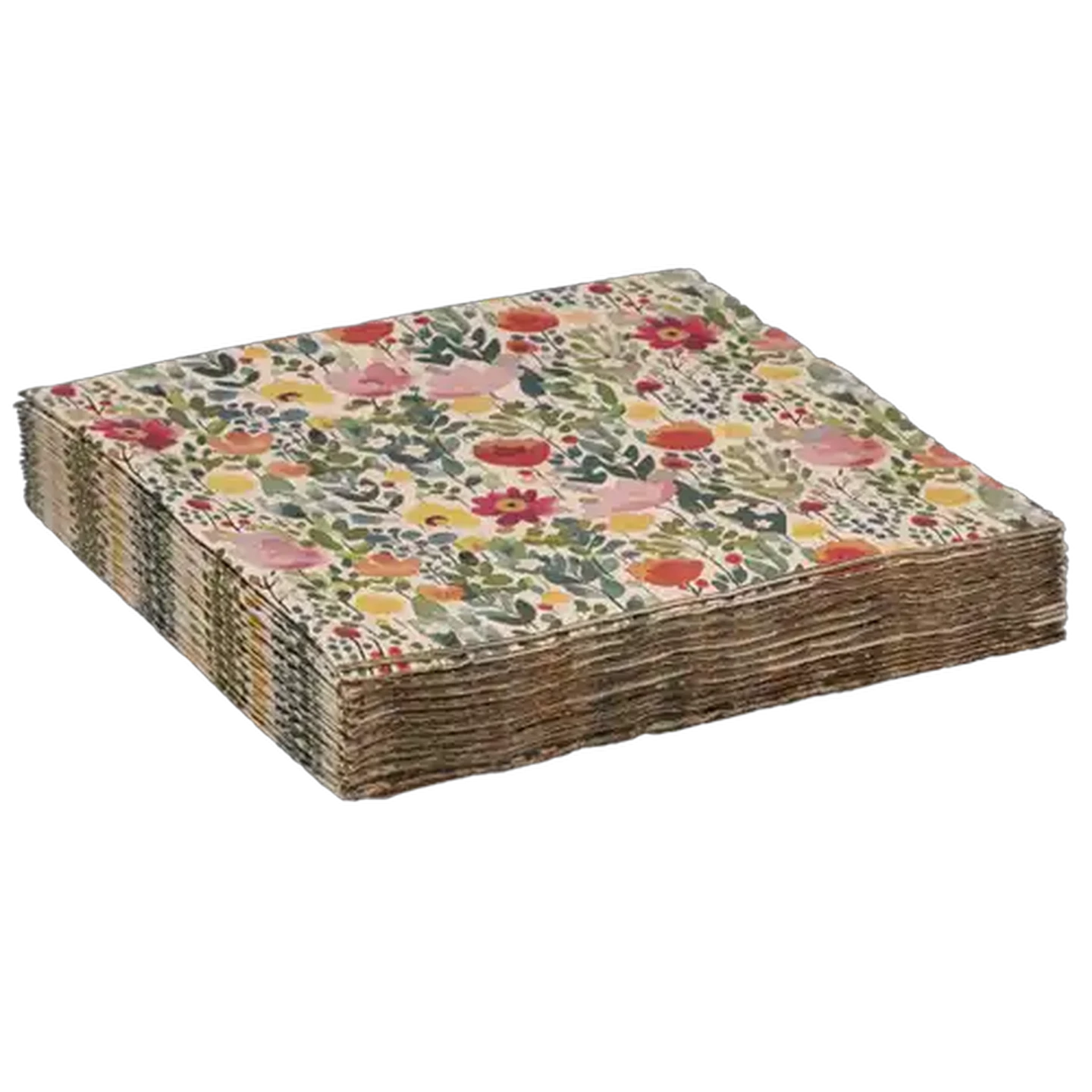 Image of By Nature Water Garden Paper Napkins 3-Ply 33 x 33cm 20-Pack