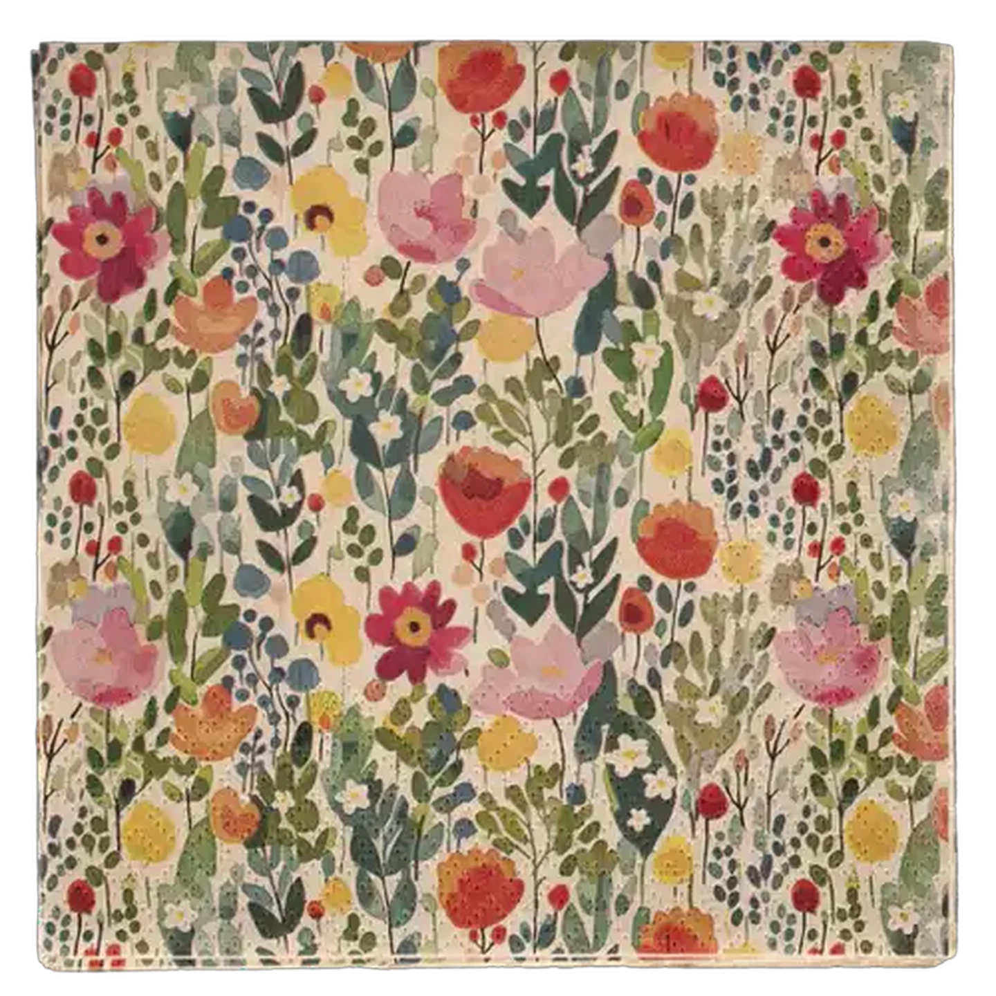 Image of By Nature Water Garden Paper Napkins 3-Ply 33 x 33cm 20-Pack