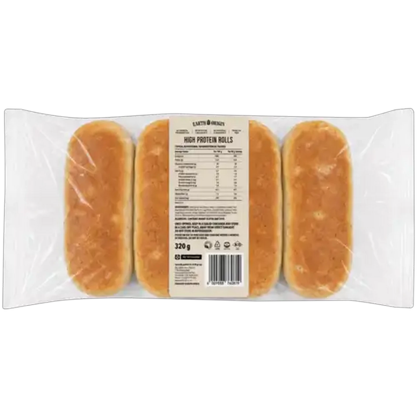 Image of Earth Origin High Protein Rolls 4-Pack 