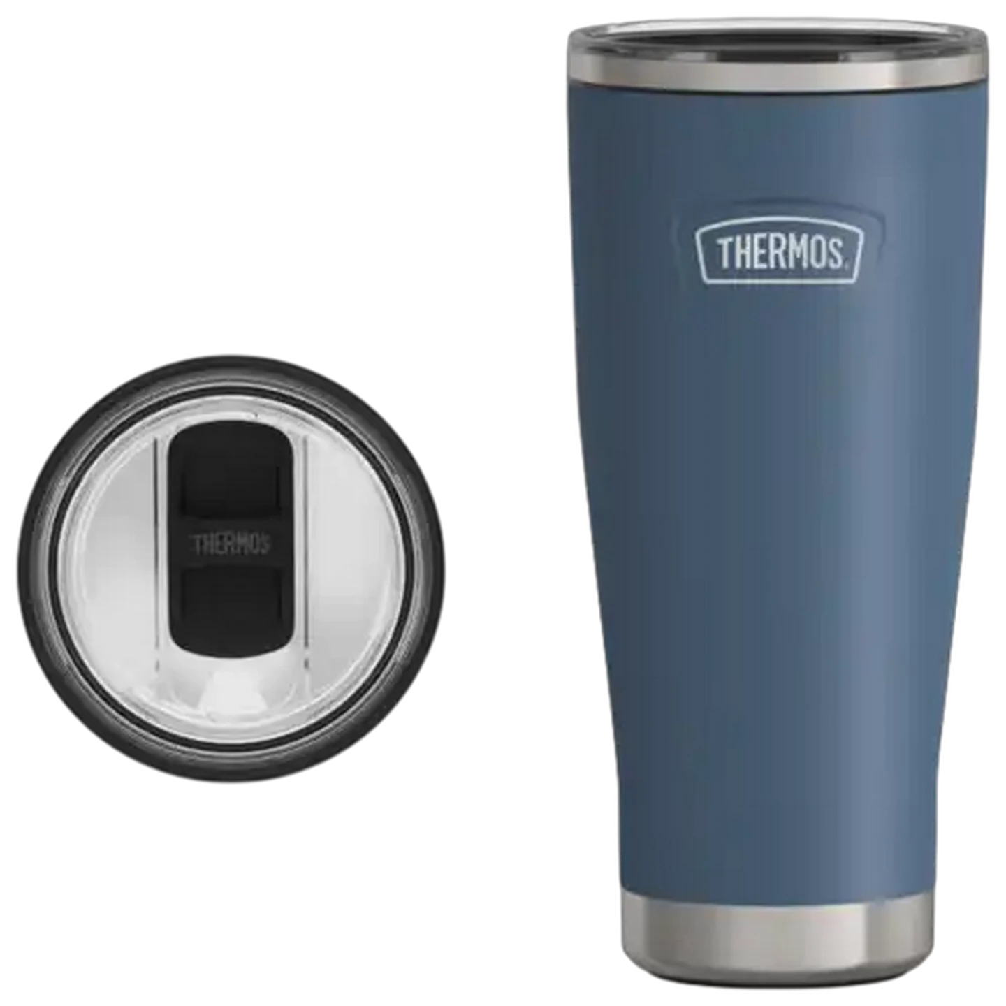Image of Thermos ICON™ Mystic Navy Stainless Steel Tumbler With Slide Lock Lid 530ml