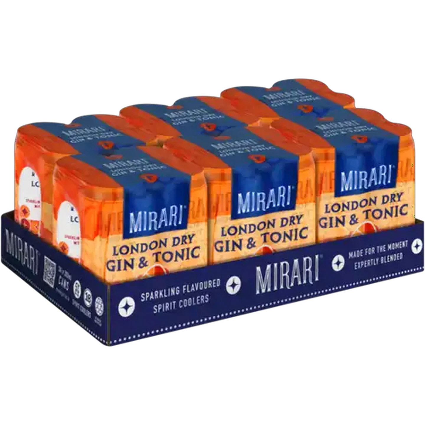 Image of Mirari London Dry G&T Spirit Cooler Cans 24 x 300ml 