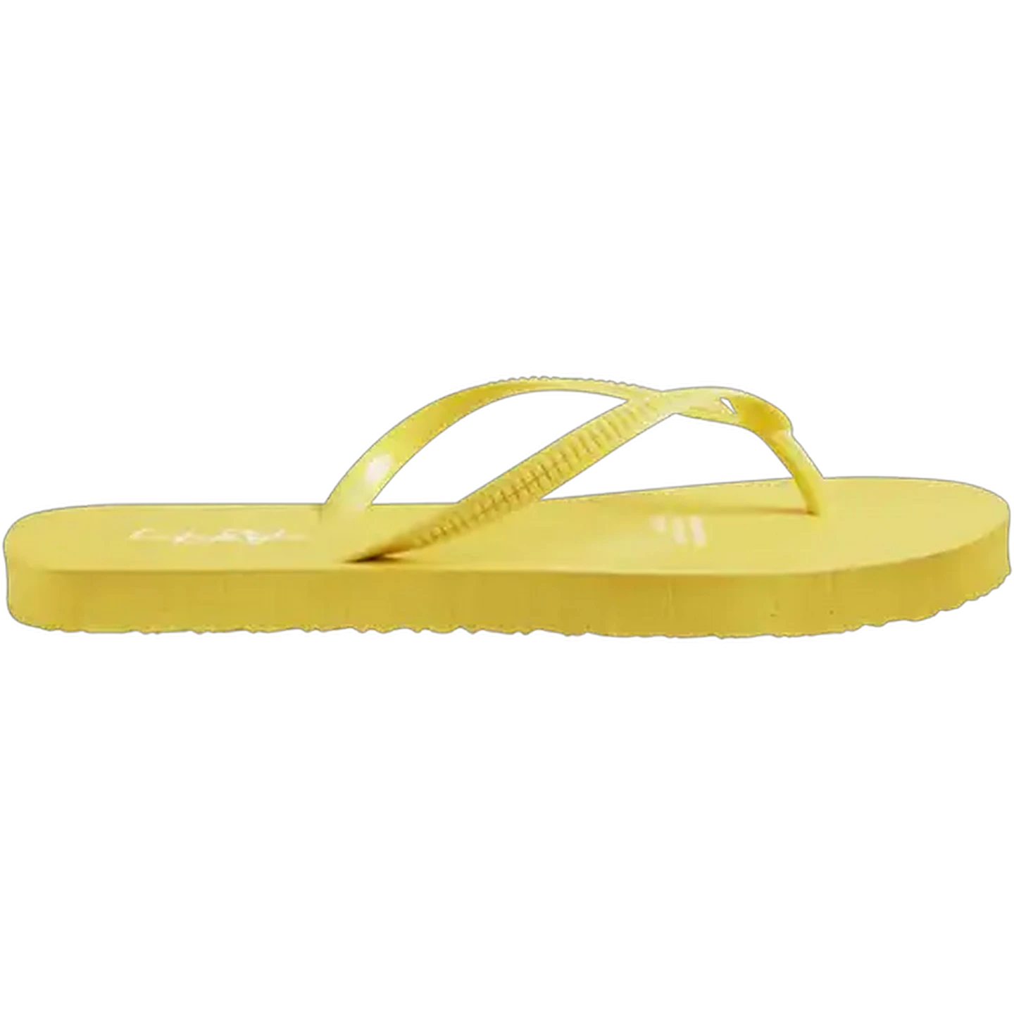 Image of LifeStyle Ladies Yellow Thong Sandal 7-8