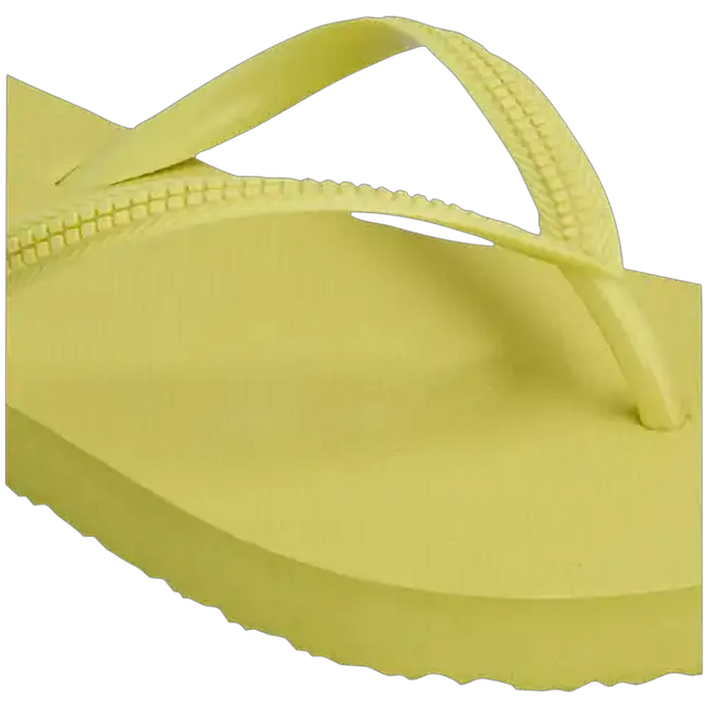 Image of LifeStyle Ladies Yellow Thong Sandal 3-4