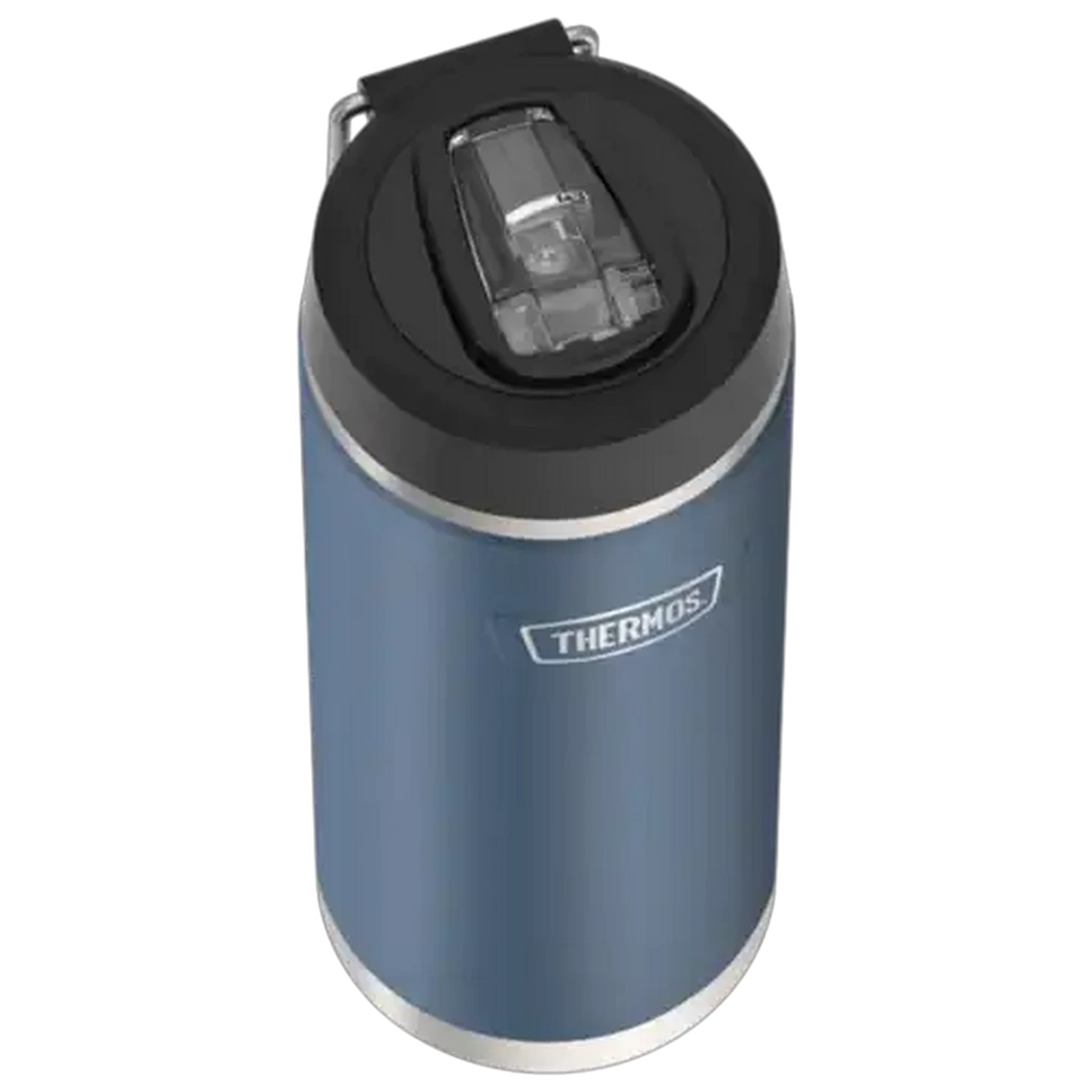 Image of Thermos ICON™ Mystic Navy Stainless Steel Vacuum Insulated Flask with Twist and Pour Stopper 940ml