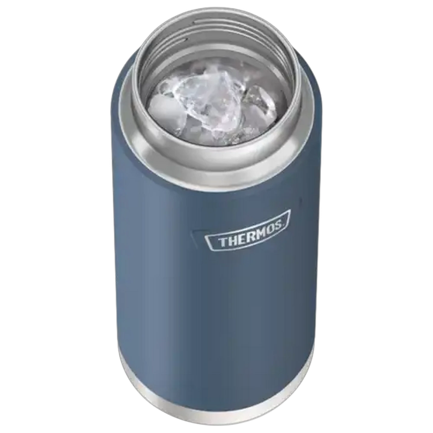 Image of Thermos ICON™ Mystic Navy Stainless Steel Vacuum Insulated Flask with Twist and Pour Stopper 940ml