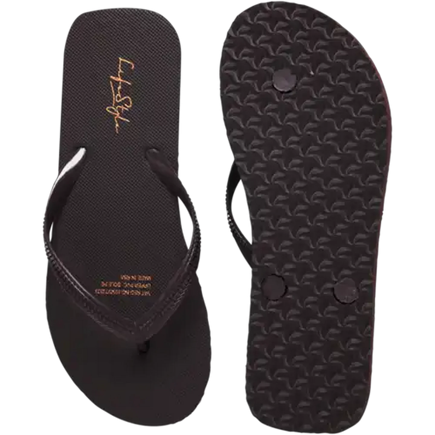 Image of LifeStyle Ladies Chocolate Thong Sandal 7-8